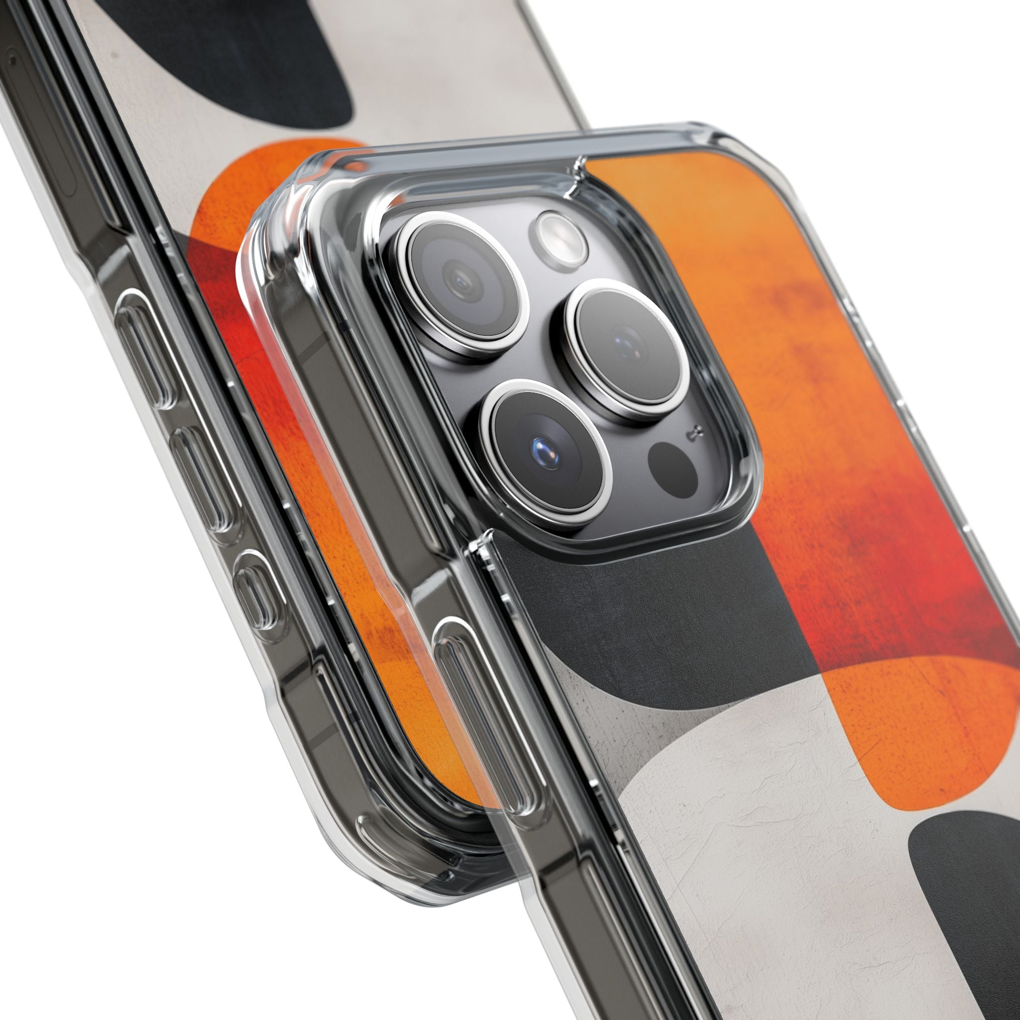 Burnt Amber Flow · Impact Handyhülle für iPhone · Magsafe