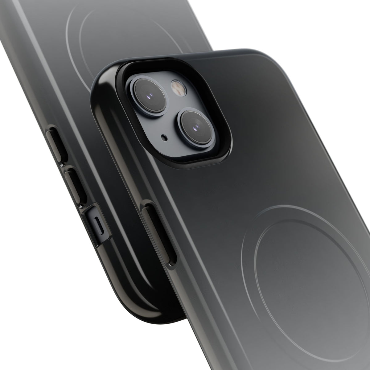 Noir Ombre Fade · Tough 2.0 Magnetic Phone Case for iPhone · Black