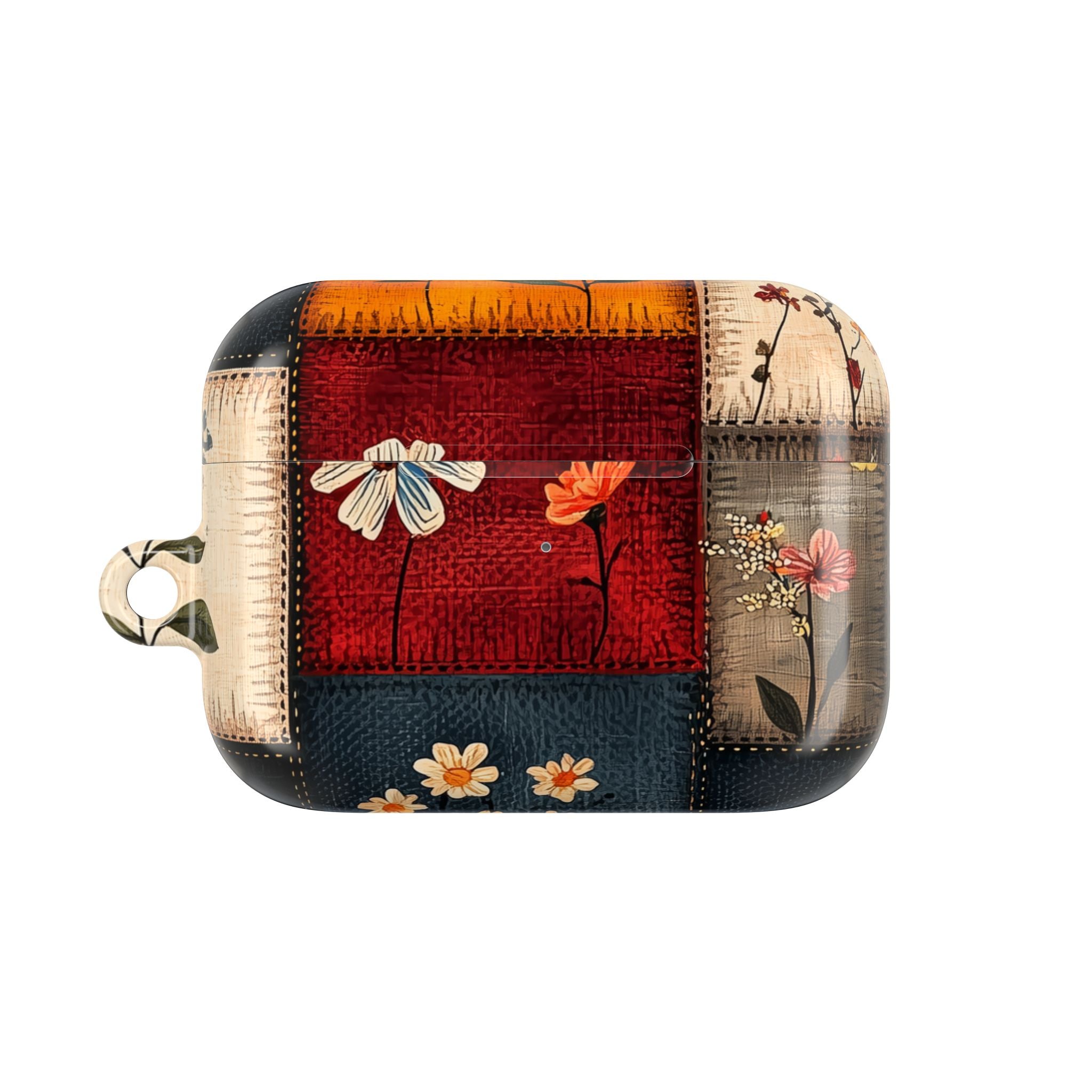 Patchwork Blooms - AirPods Case