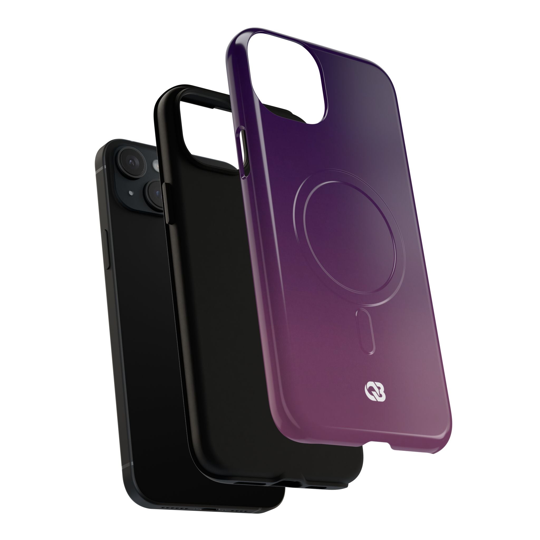 Purple Tough 2.0 Magsafe Phone Case for iPhone - Nocturnal Plum Fade