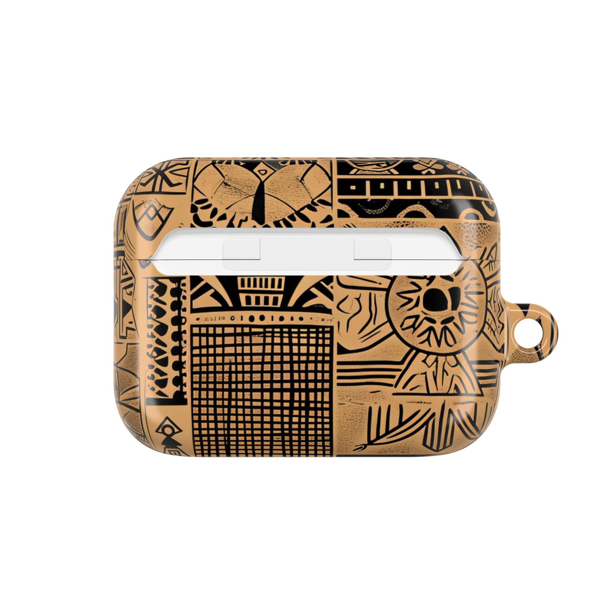 Celestial Faces Brown - AirPods Cover