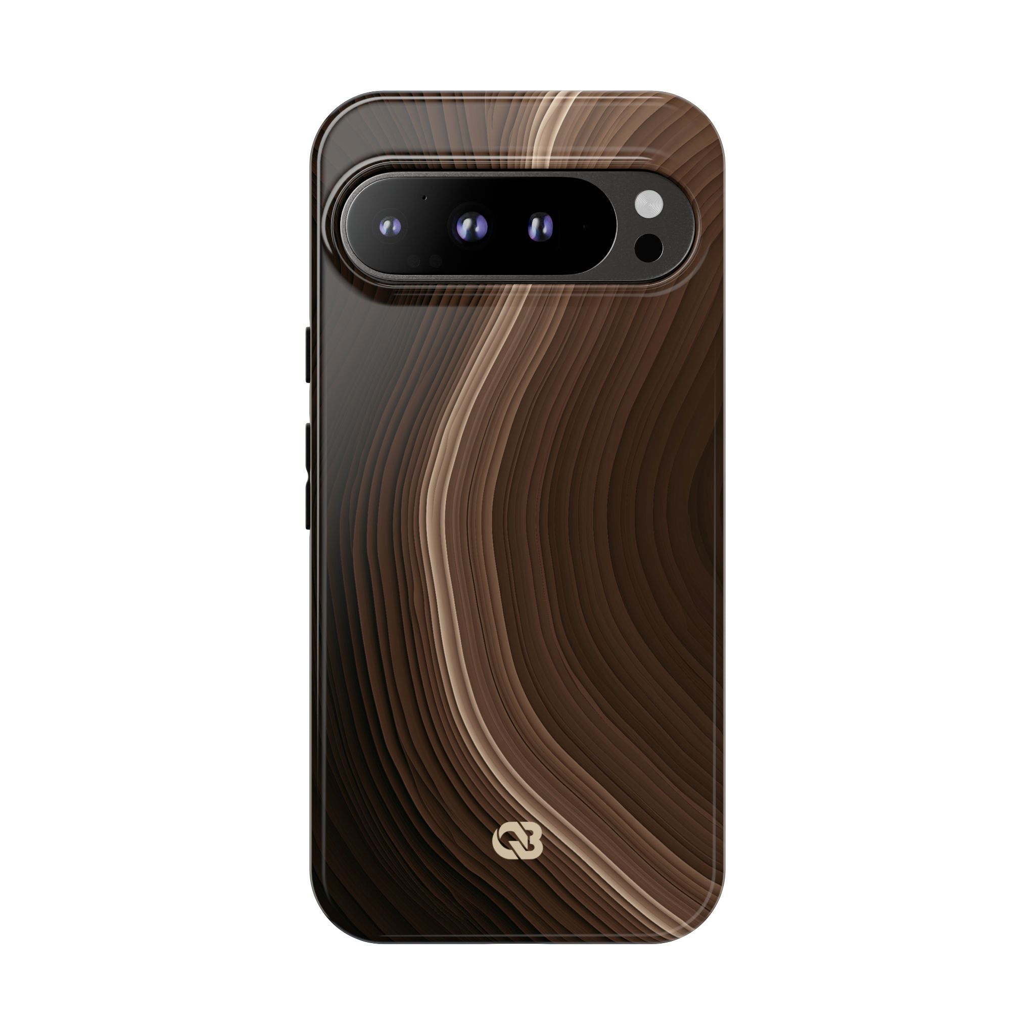 Brown Tough Phone Case for Google Pixel - Bronzed Canyon Relief