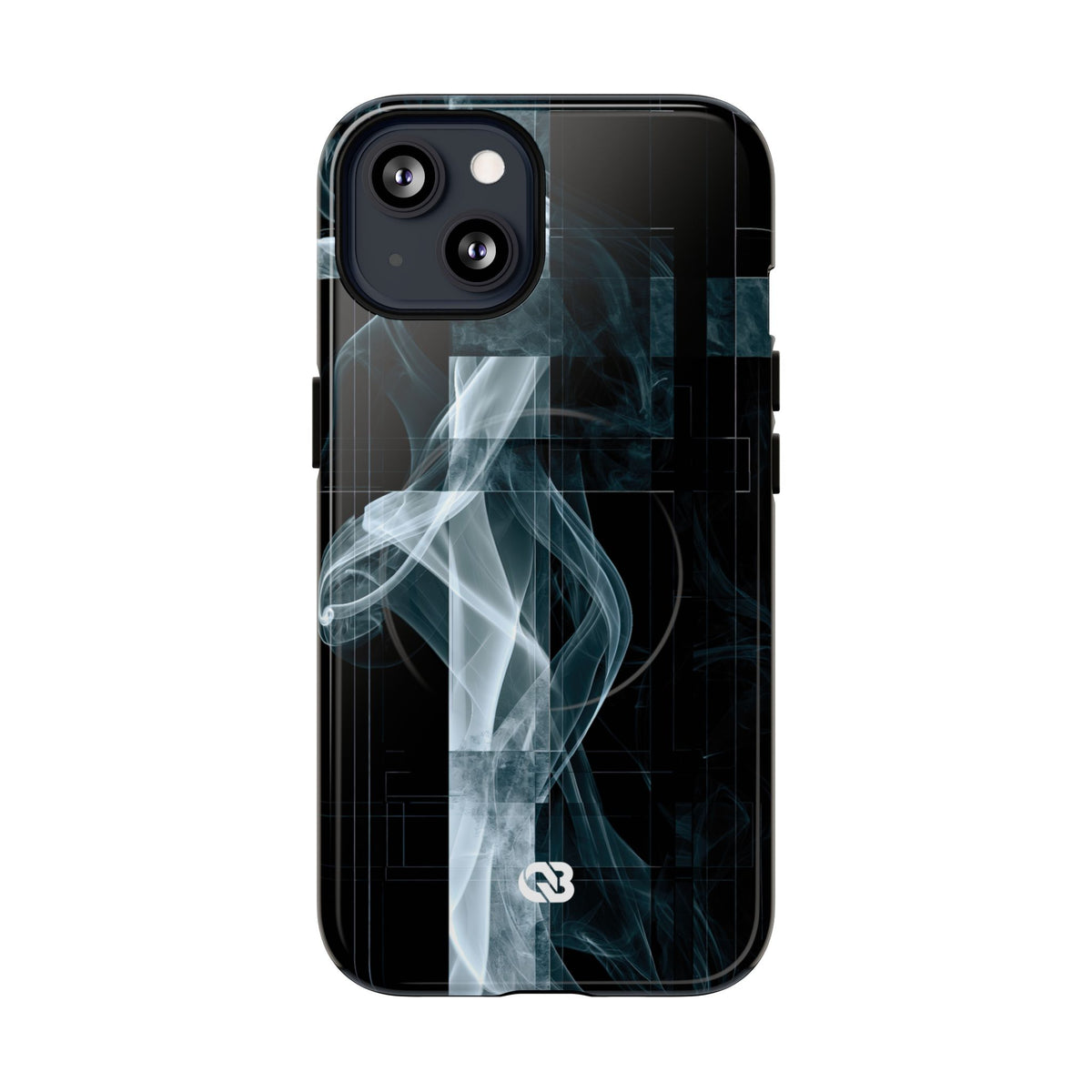 Fractured Smoke · Tough 2.0 Magnetic Phone Case for iPhone · Black