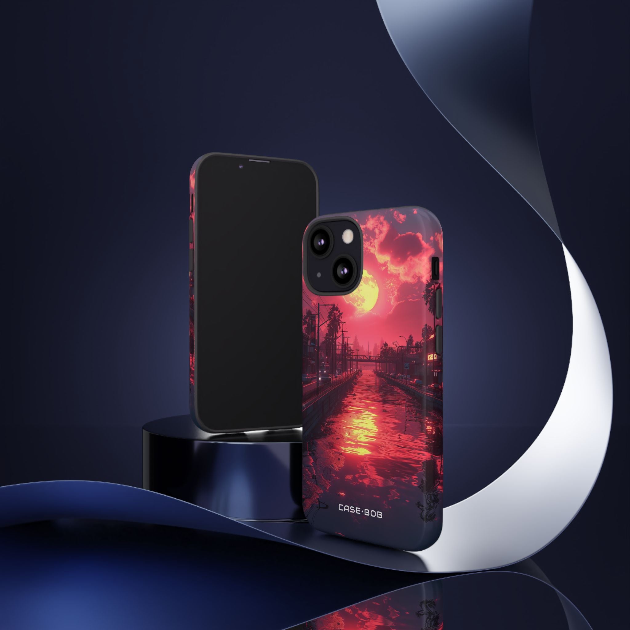 Luminous Moonlight iPhone 13 Mini Cover - Tough