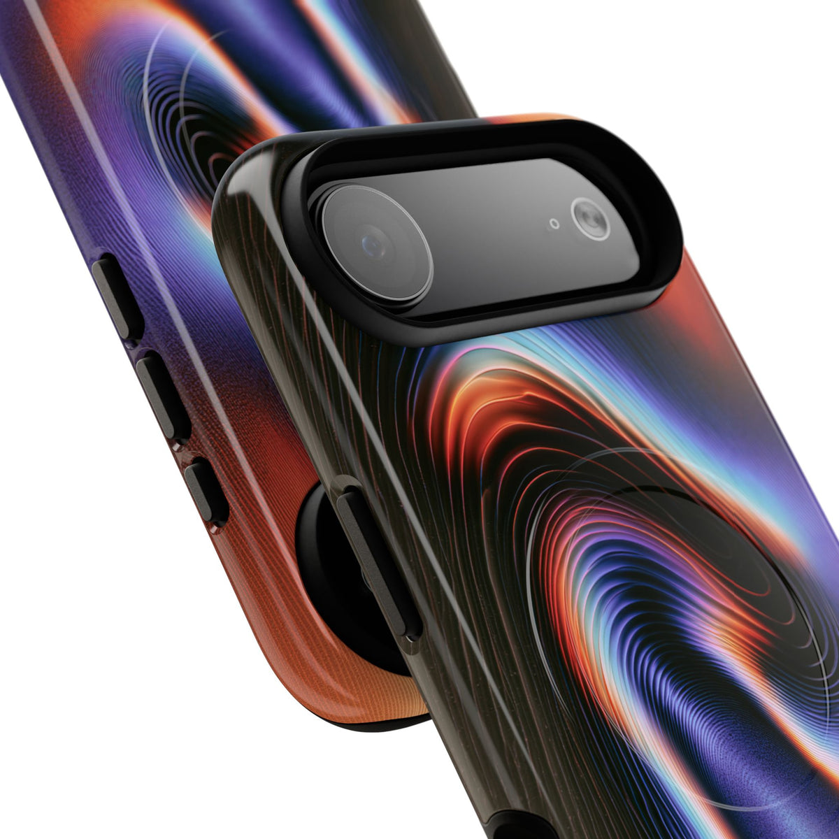 Prismatic Resonance · Tough 2.0 Magnetic Phone Case for iPhone · Purple