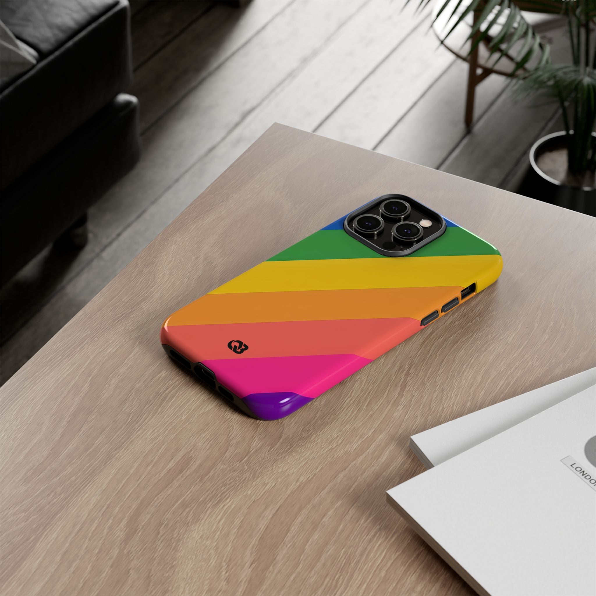 Vibrant Spectrum Slope · Tough Phone Case for iPhone