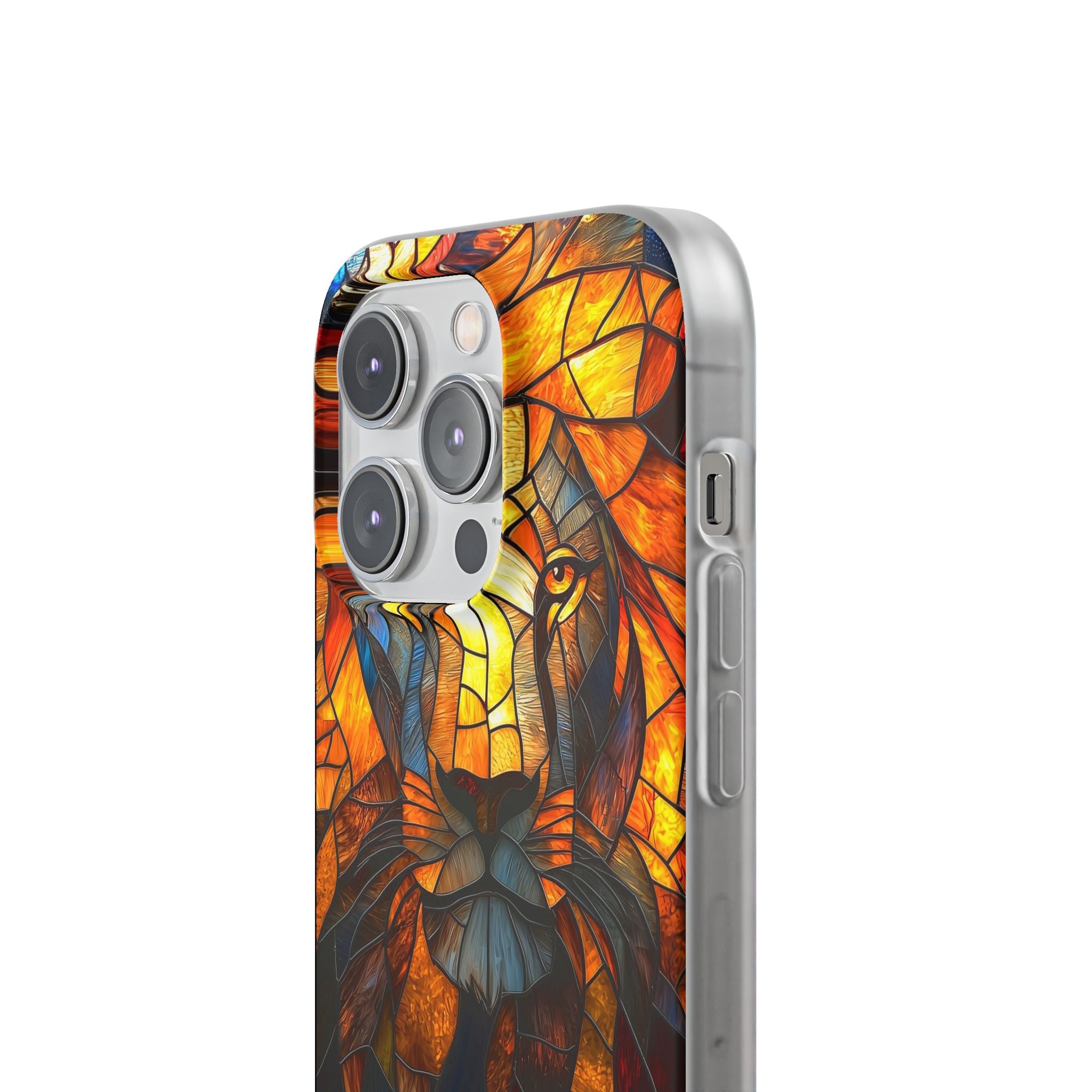 Lion Radiance iPhone 14 Pro Case - Soft