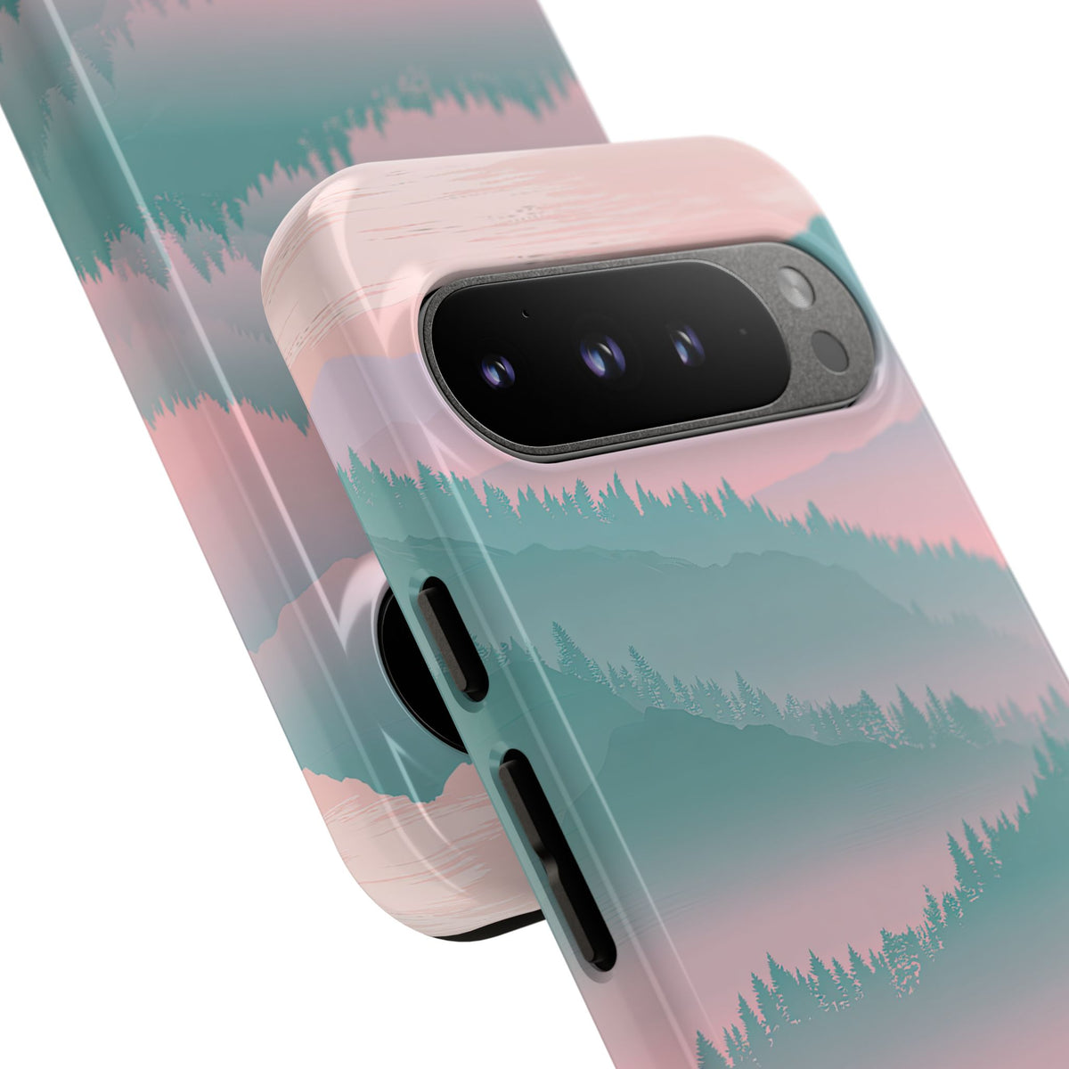 Teal Tough Phone Case for Google Pixel - Alpine Mist Teal