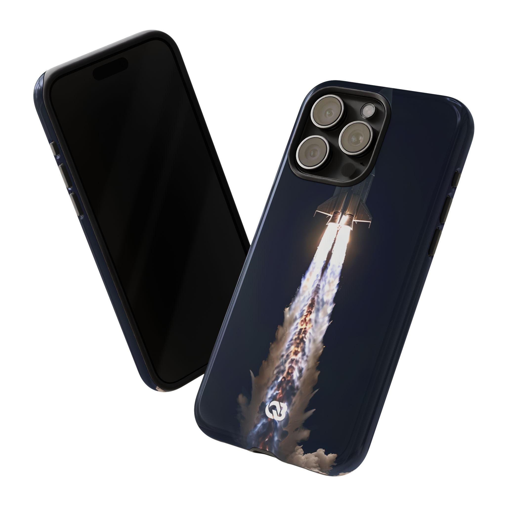 Obsidian Rocket Ascent · Tough Phone Case for iPhone