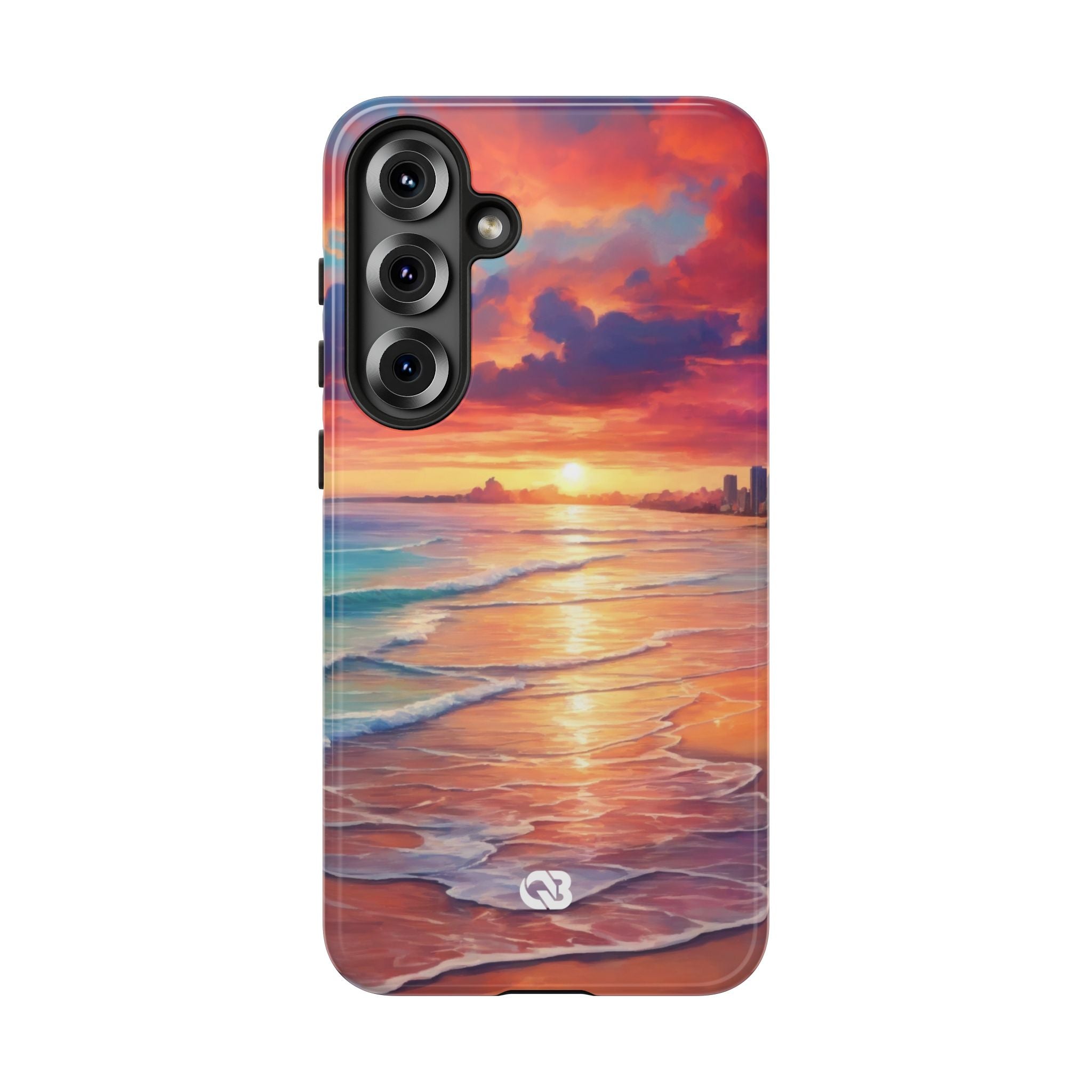 Crimson Shore Horizon · Tough Phone Case for Samsung