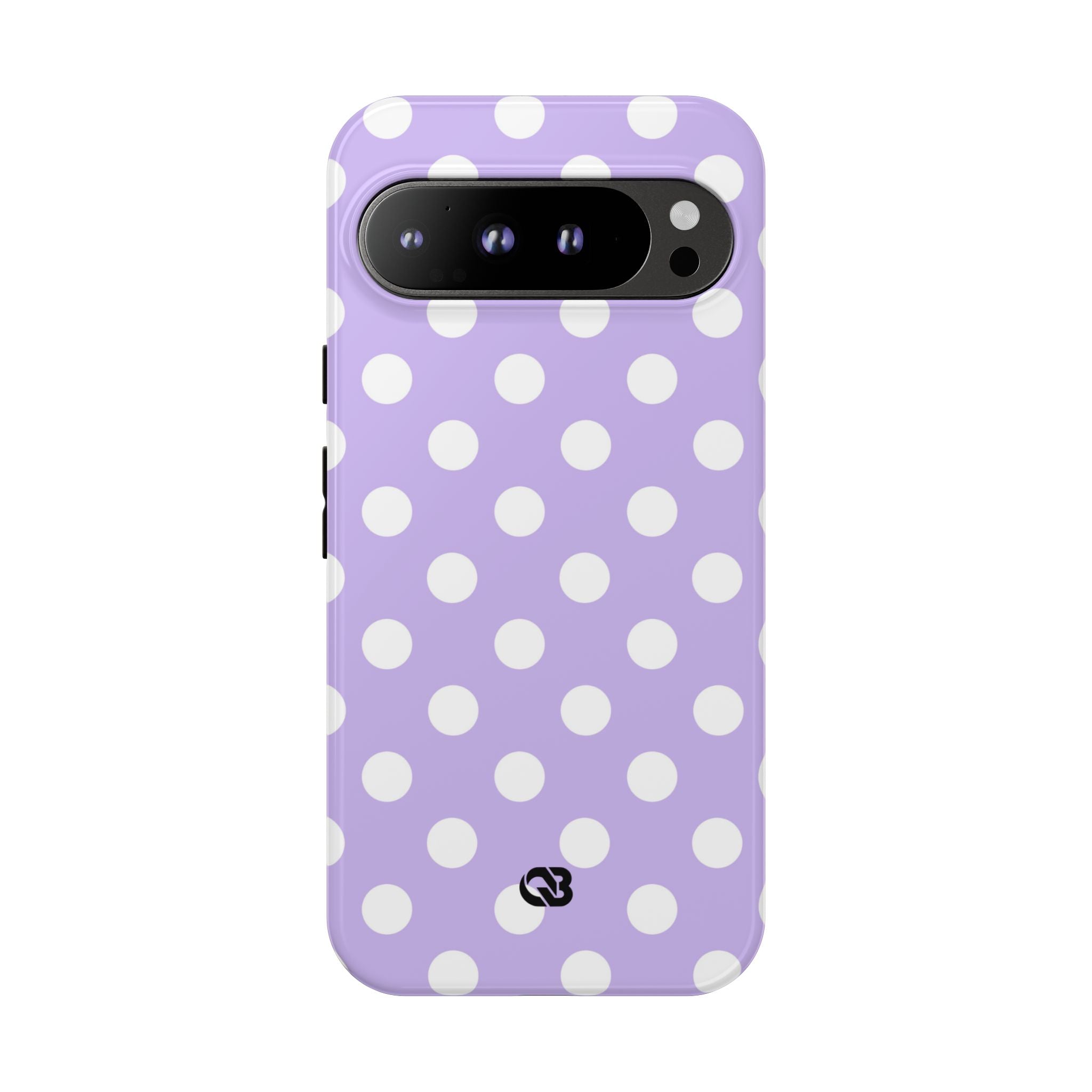 Lavender Polka Grid · Tough Θήκη για Google Pixel