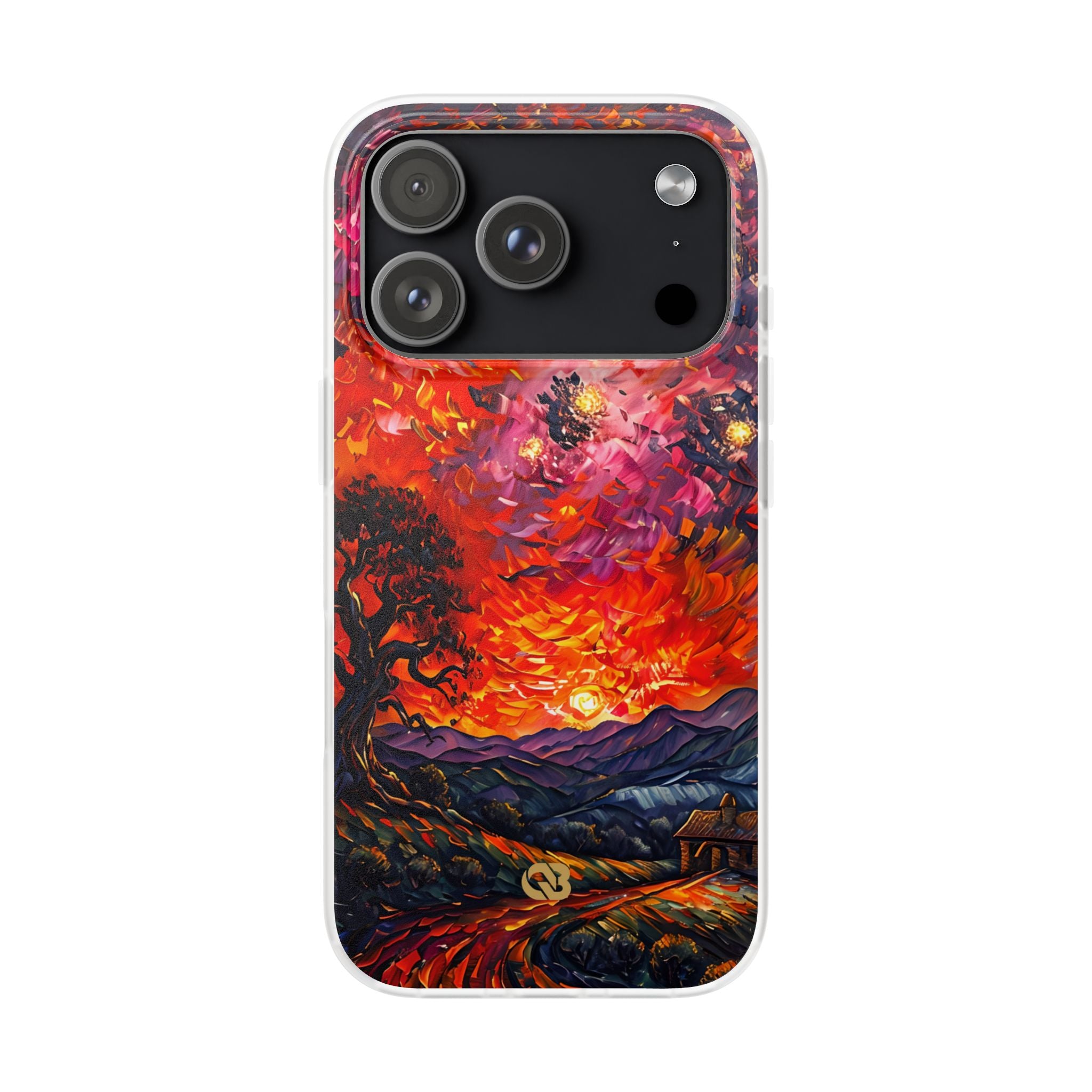 Molten Sky Tree · Soft Handyhülle für iPhone