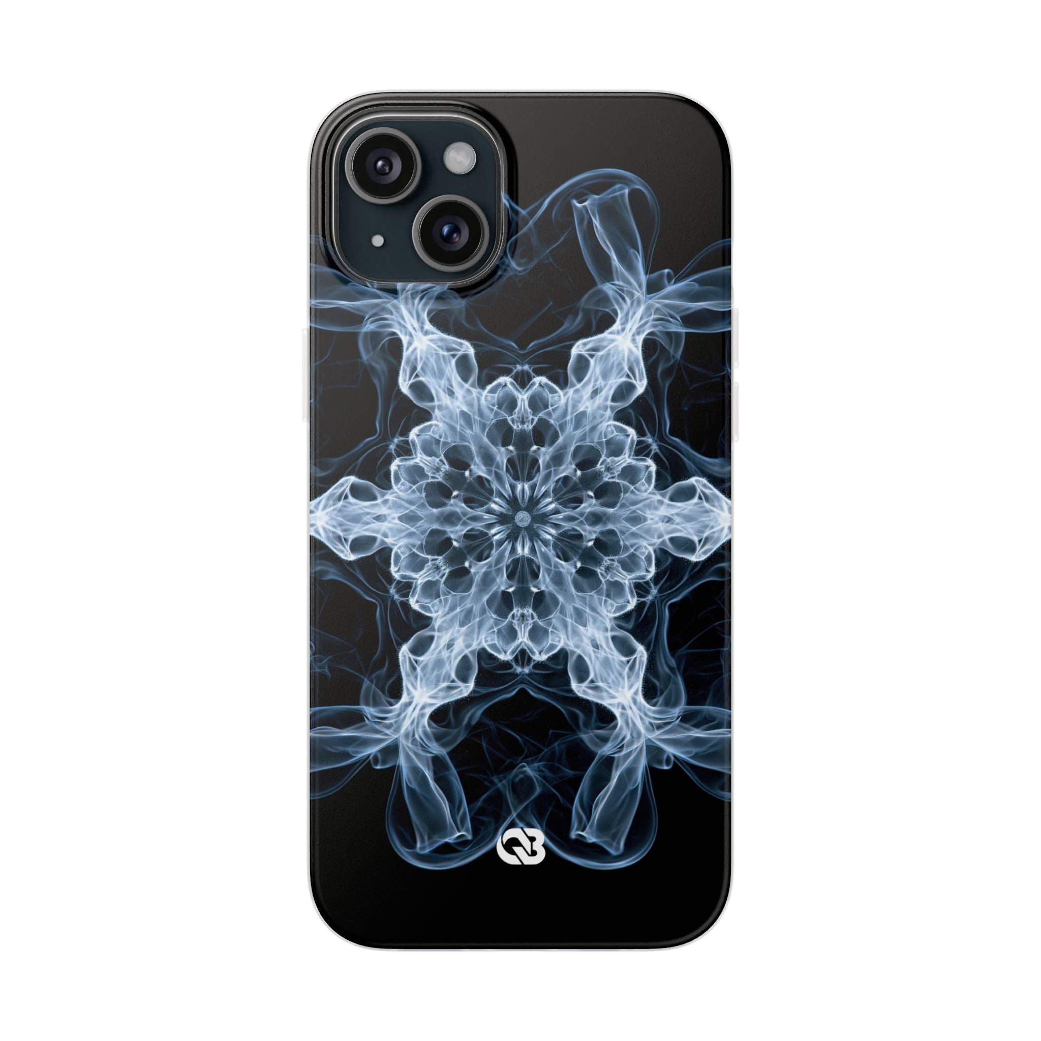 Blue Lite Phone Case for iPhone - Glacial Smoke Crown