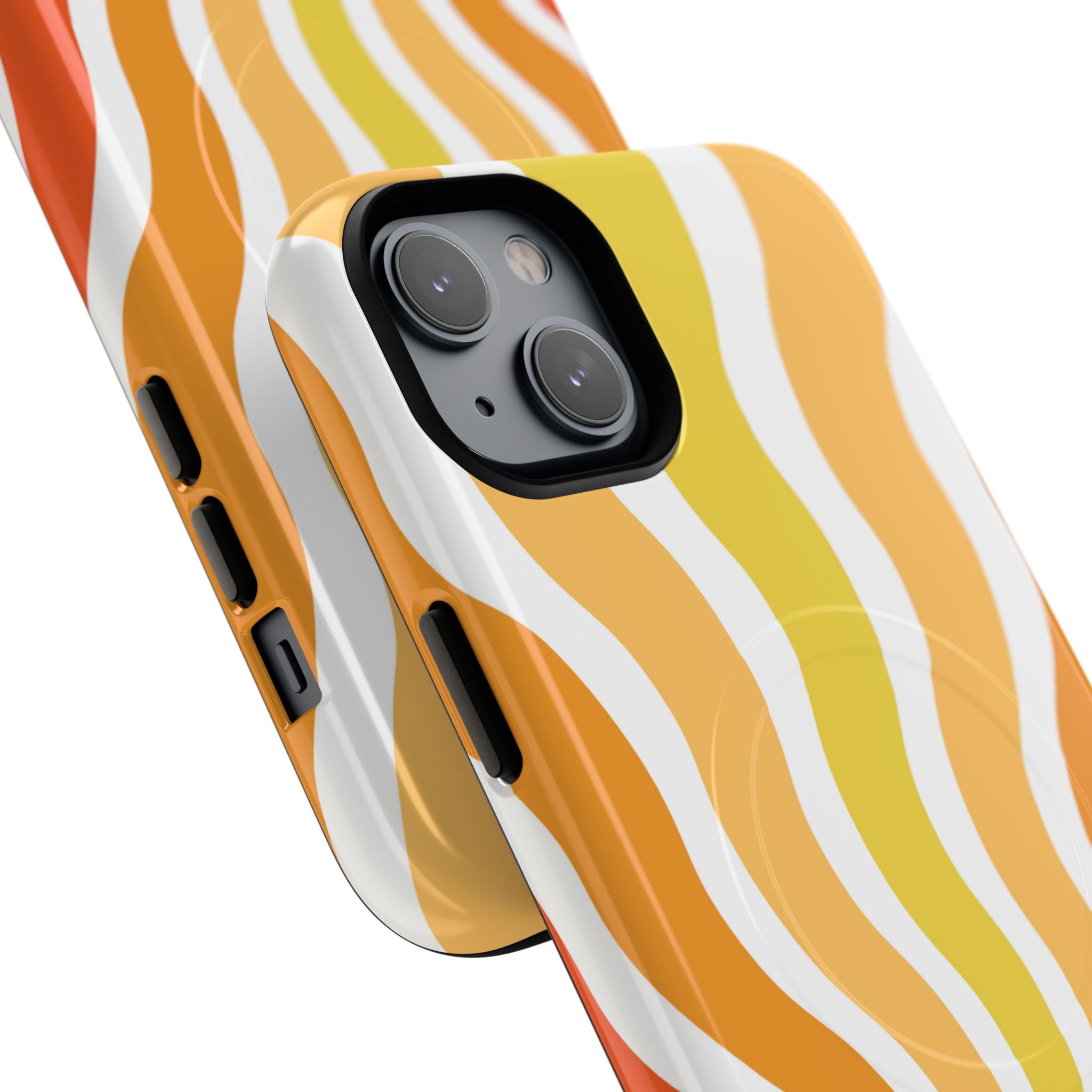 Amber Solar Waves · Tough+ Phone Case for iPhone · Magsafe