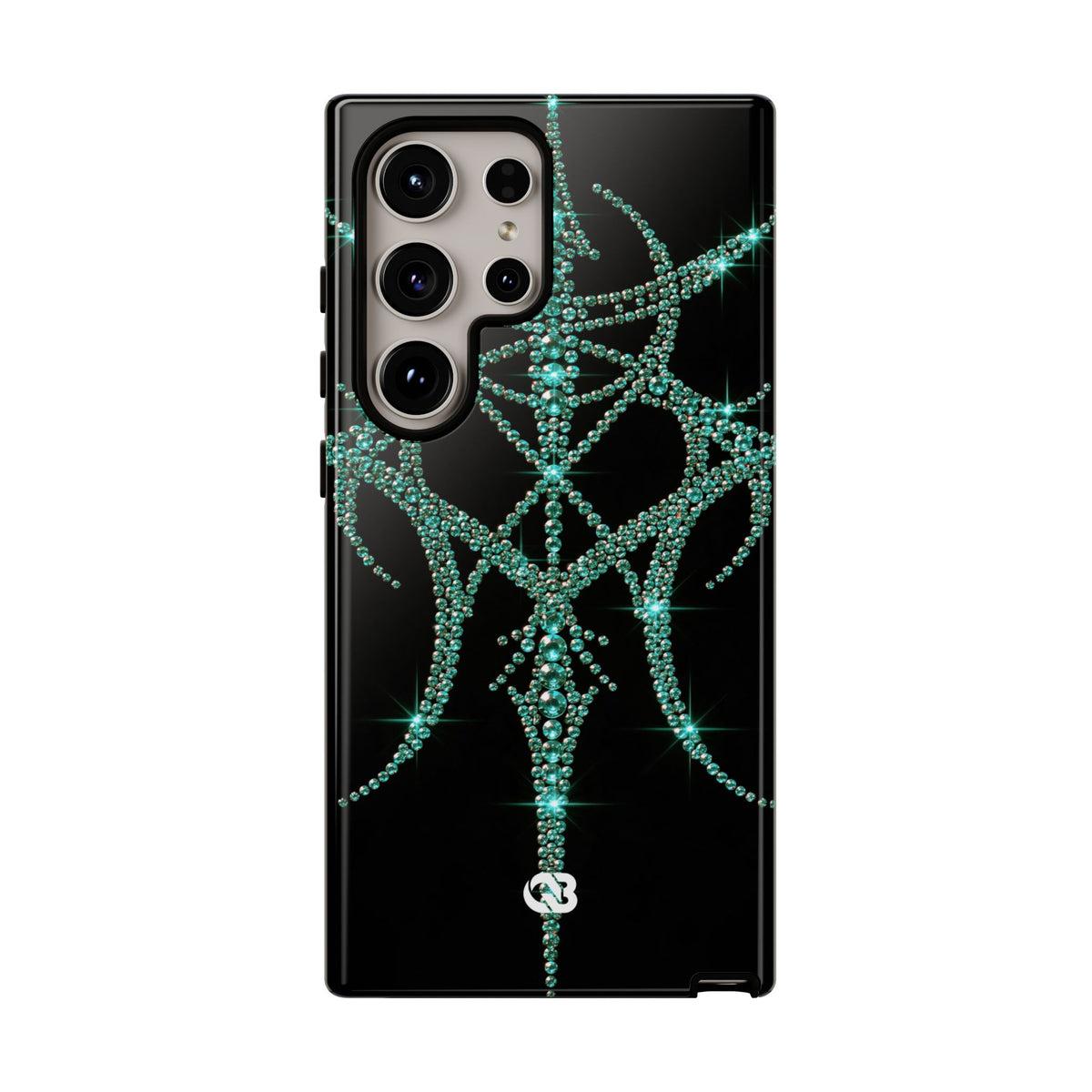 Teal Cyber Sigil · Tough Phone Case for Samsung · Teal