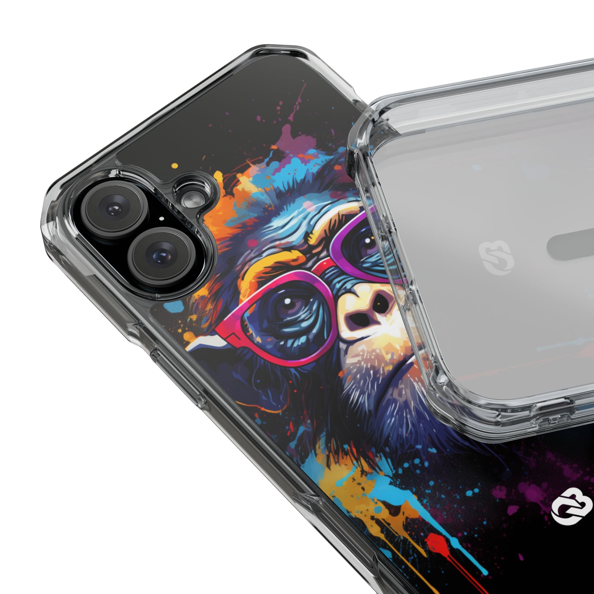 Neon Splatter Primate · Impact Magsafe