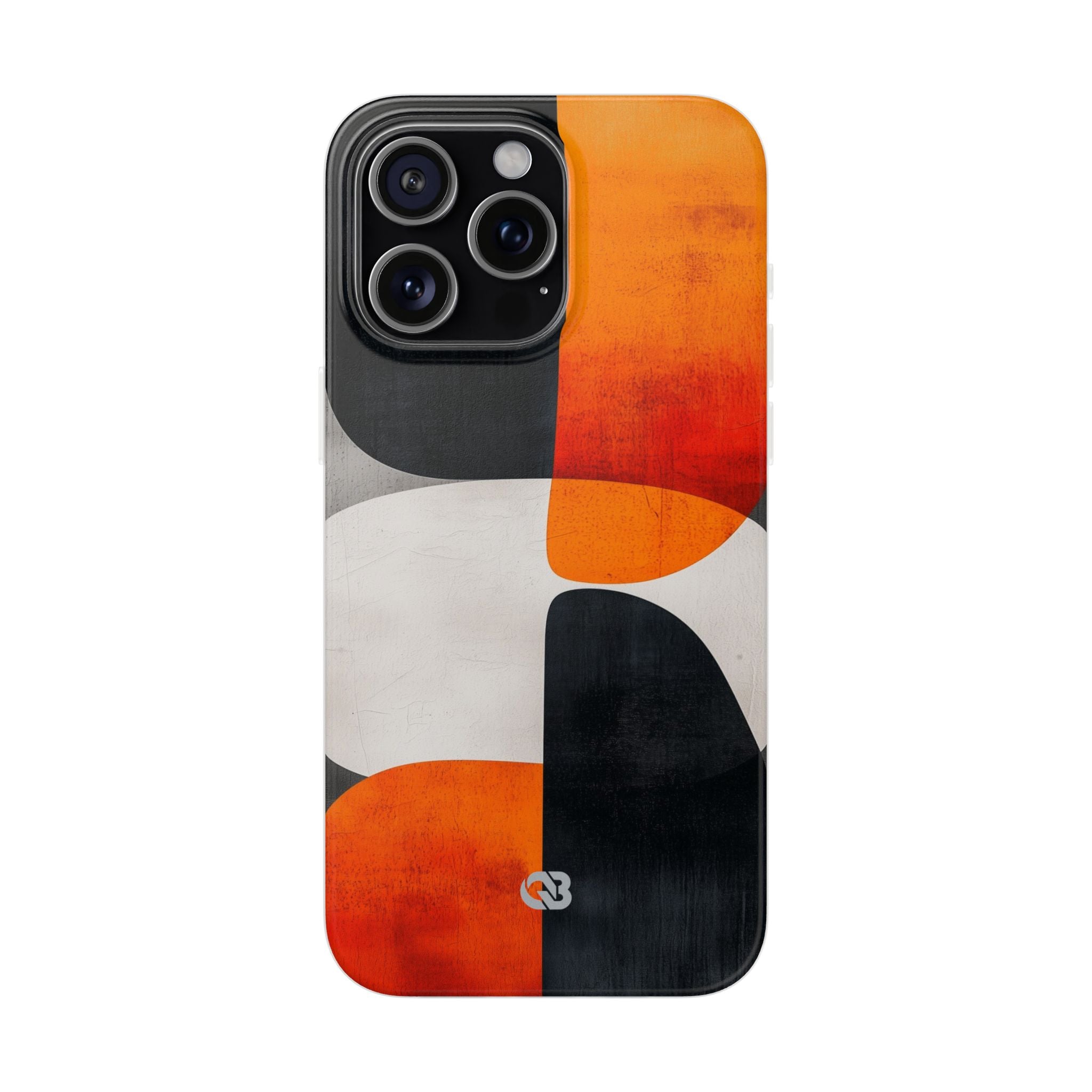 Burnt Amber Flow · Soft Phone Case for iPhone