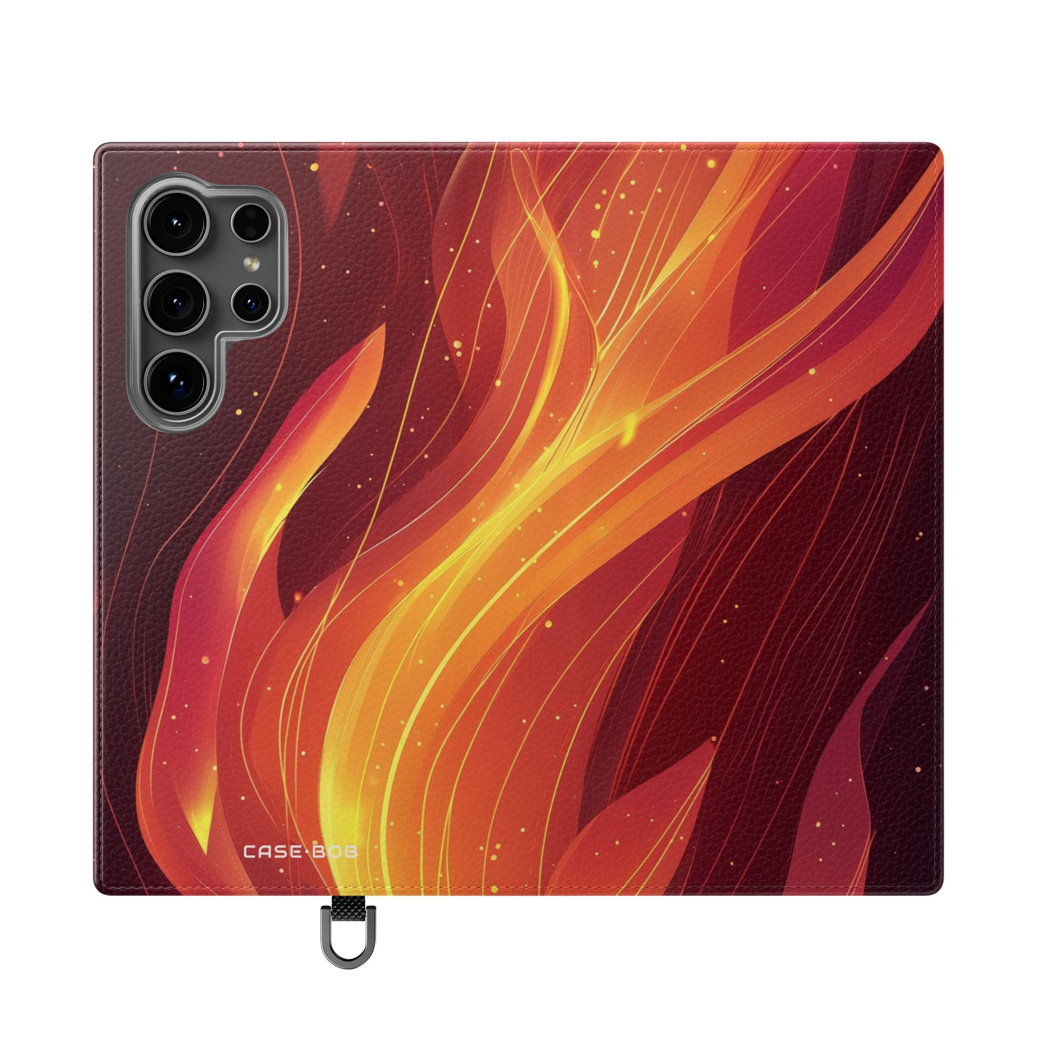 Flaming Ember - Samsung S24 Ultra Case - Wallet