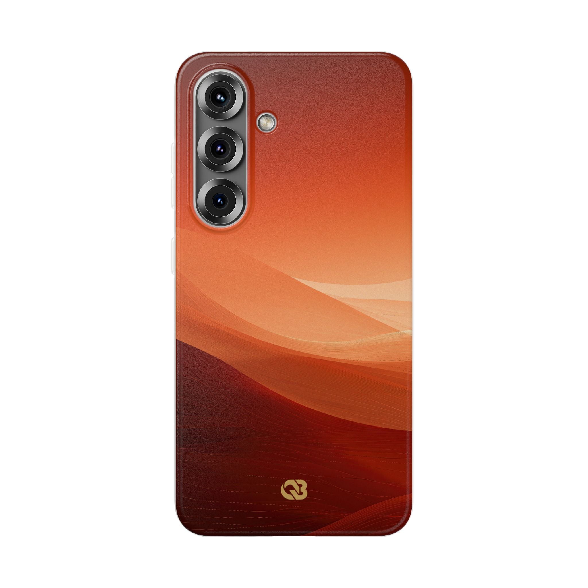 Orange Lite Phone Case for Samsung - Crimson Dune Gradient