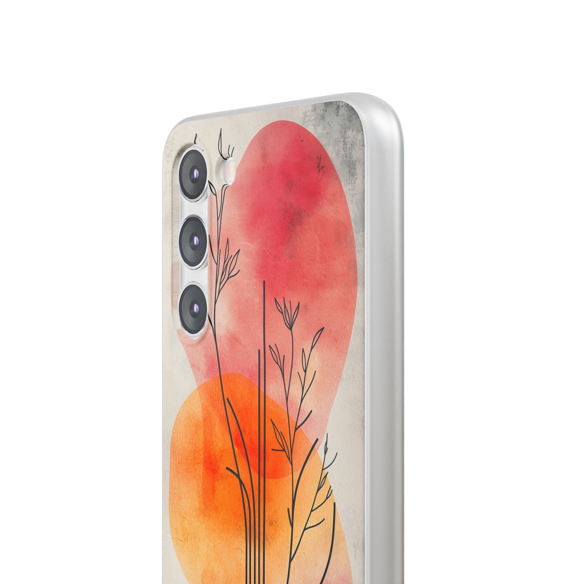 Crimson Bloom Lineage · Soft Phone Case for Samsung