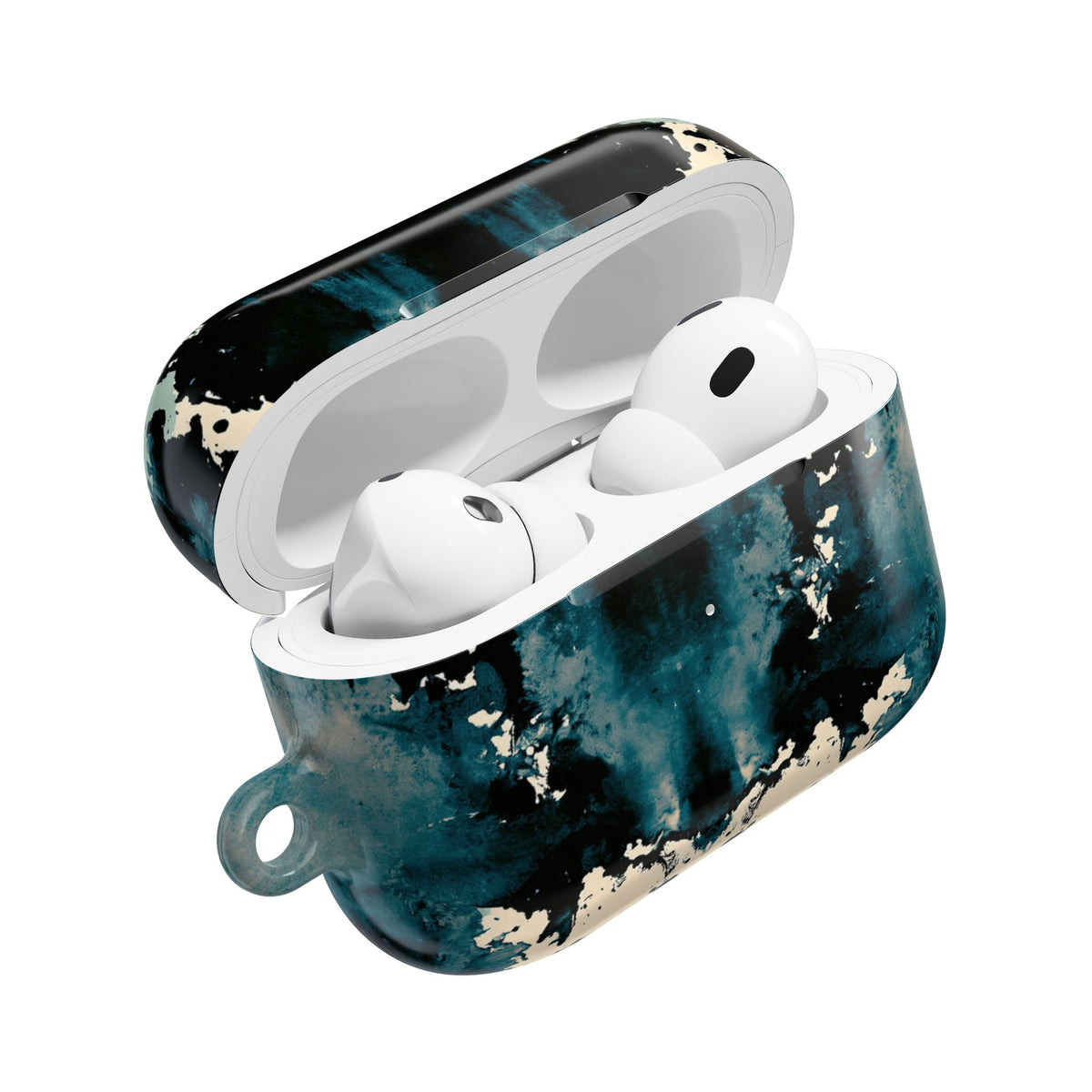 Rorschach Ink Void · Hard Case for AirPods & AirPods Pro · Black