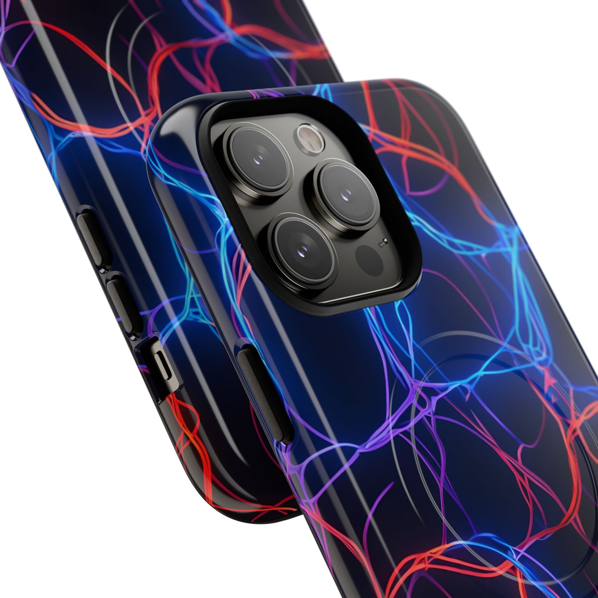 Electric Synapse Glow · Tough+ Handyhülle für iPhone · Magsafe