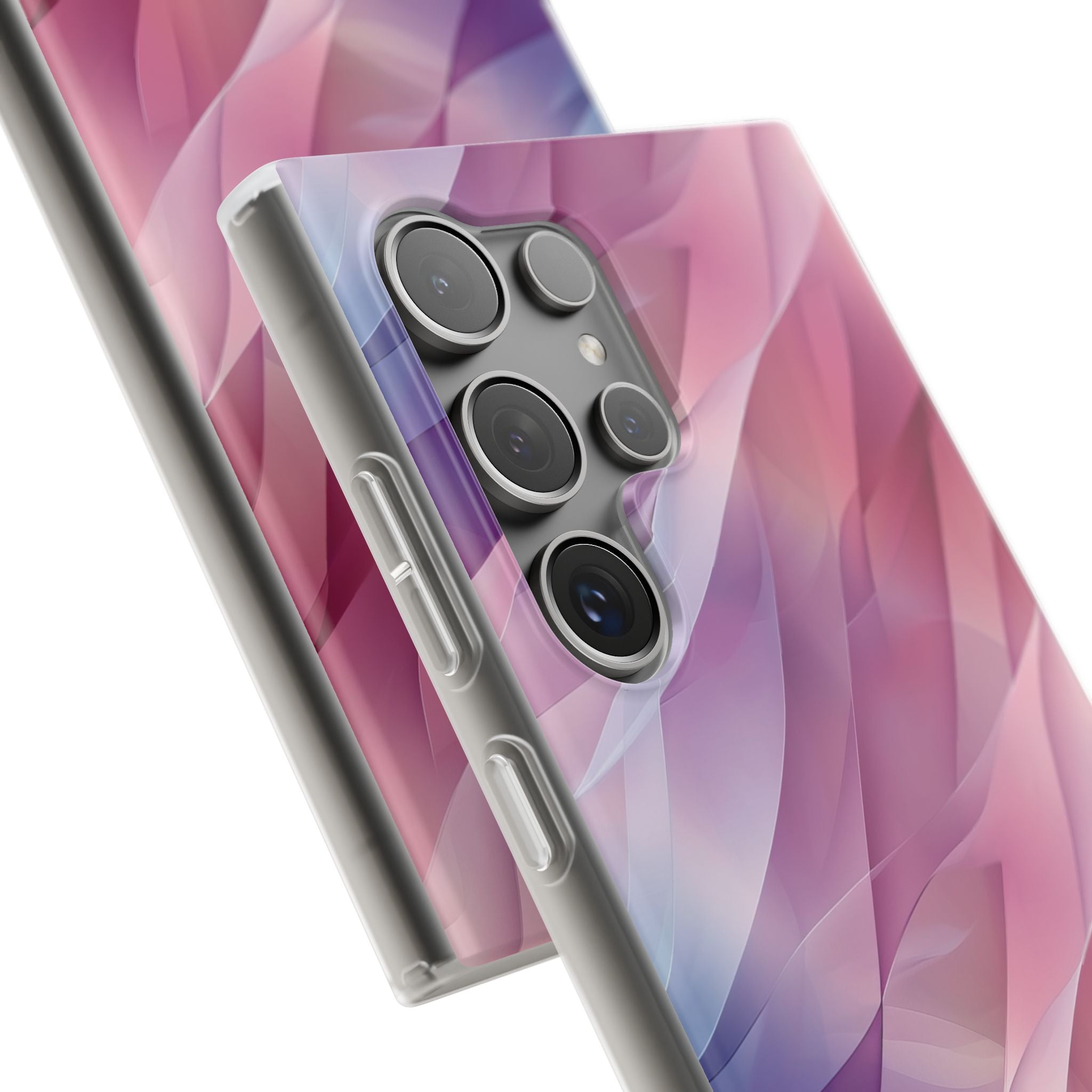 Pink Wave Samsung S24 Ultra -pehmeä suojakotelo