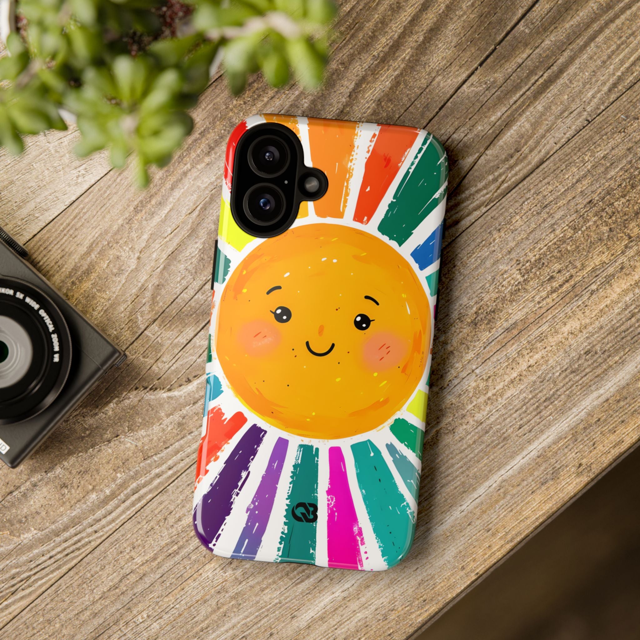 Vibrant Solar Smile · Tough Phone Case for iPhone