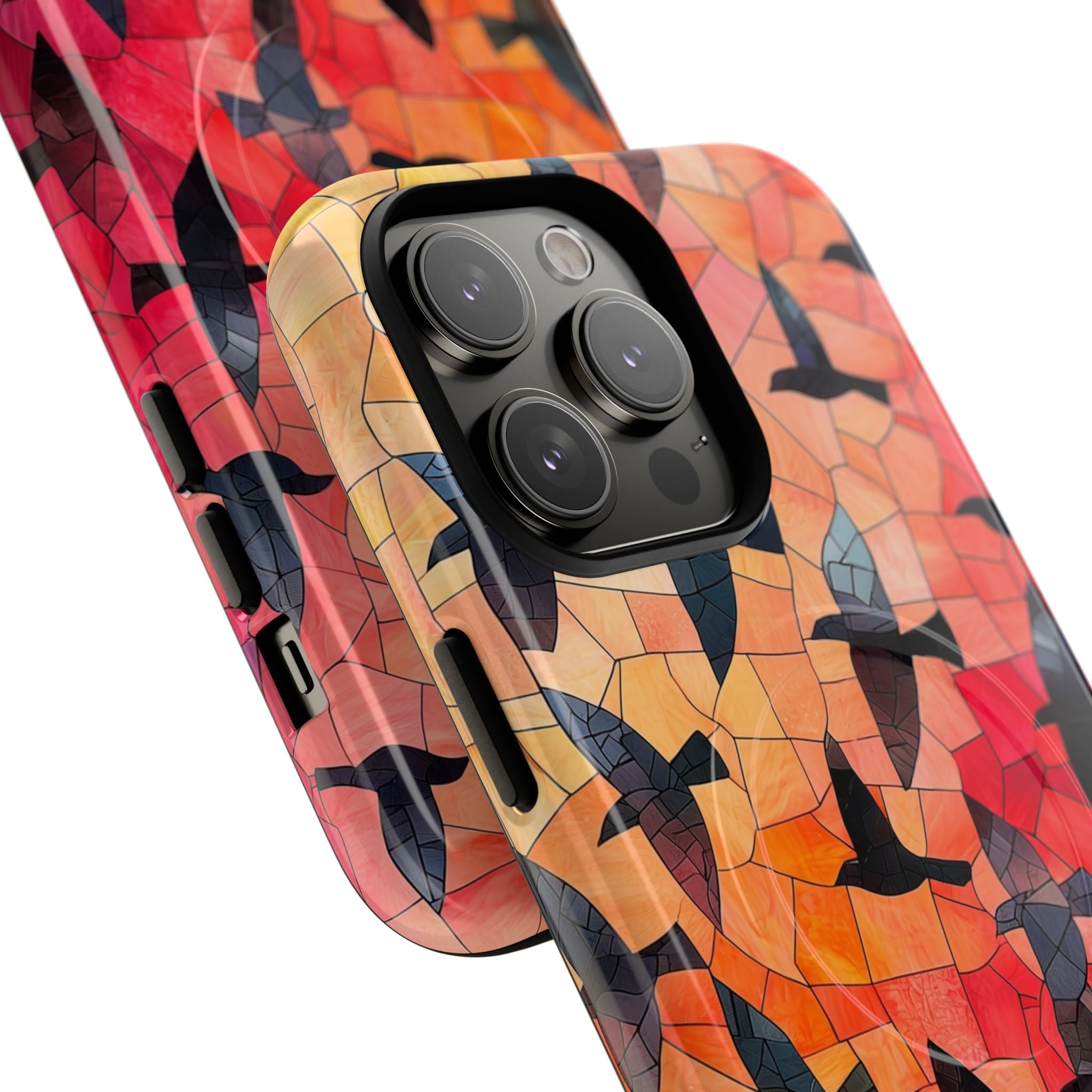 Ember Mosaic Wings · Θωρακισμένη+ Θήκη για iPhone · Magsafe