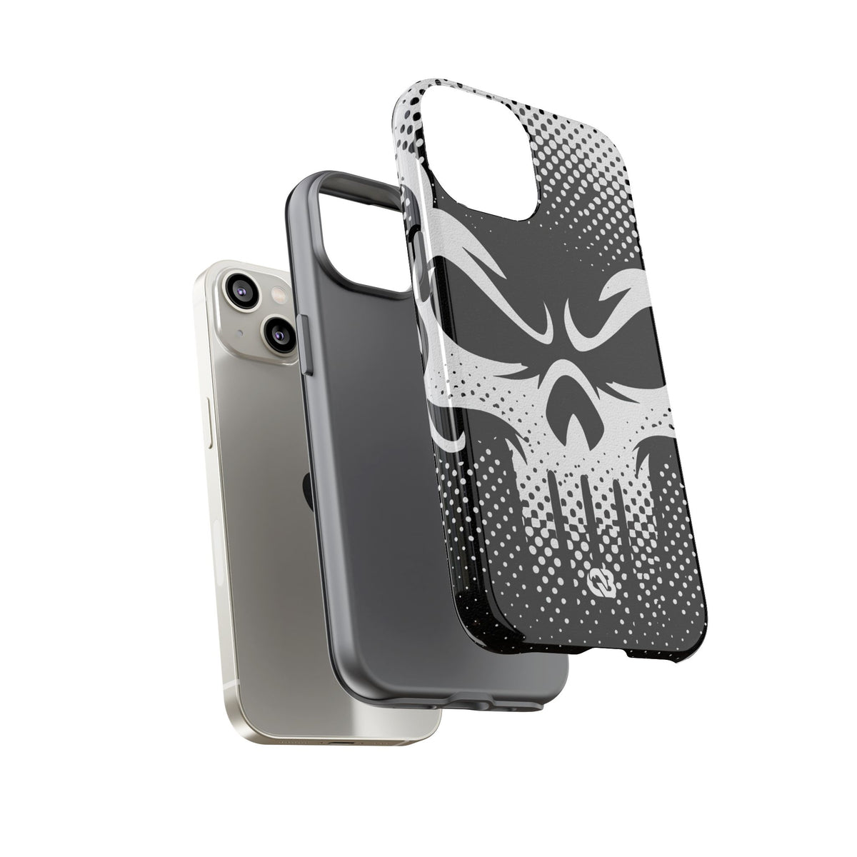 Phantom Halftone · Tough Phone Case for iPhone · Black
