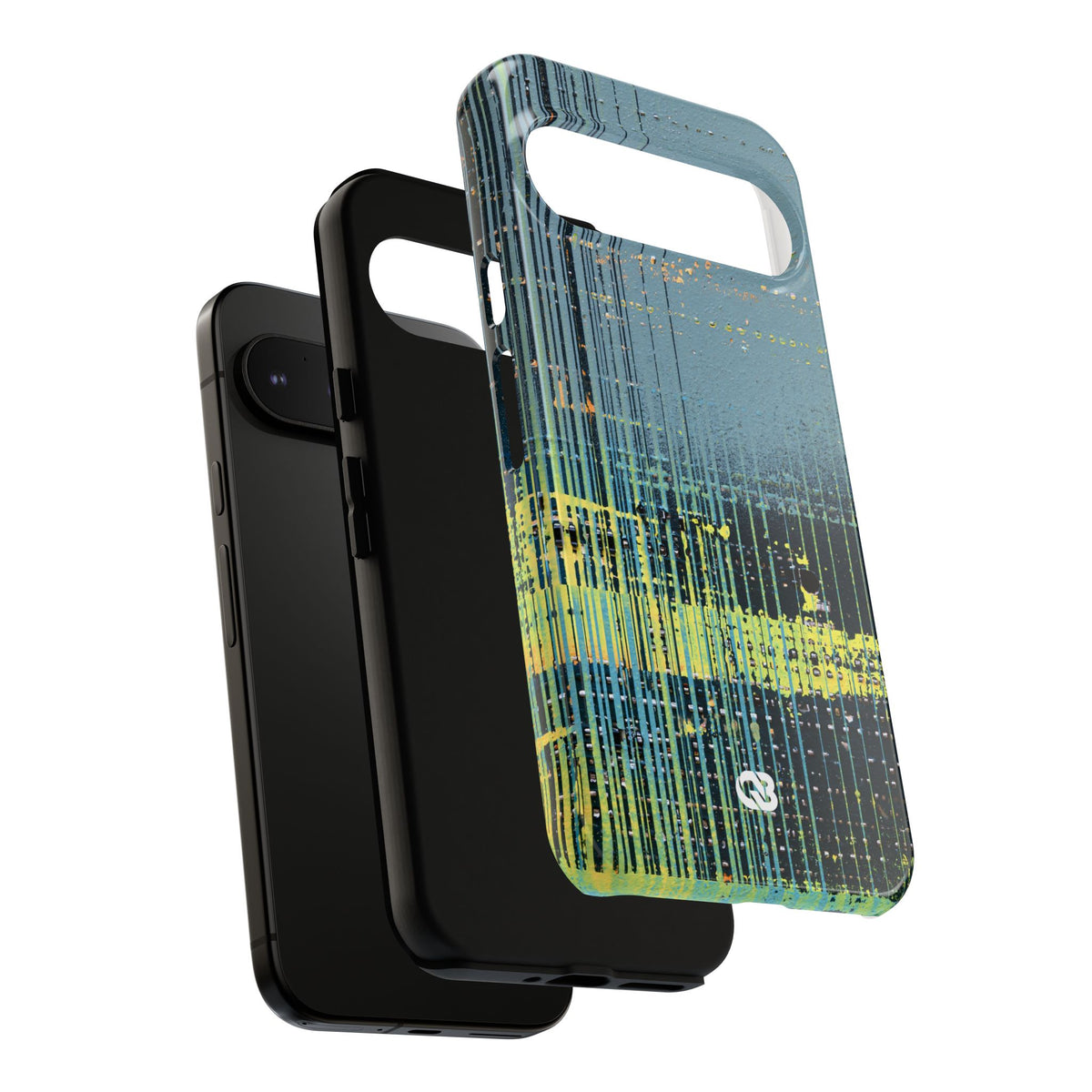 Acid Raster Circuit · Tough Phone Case for Pixel · Teal