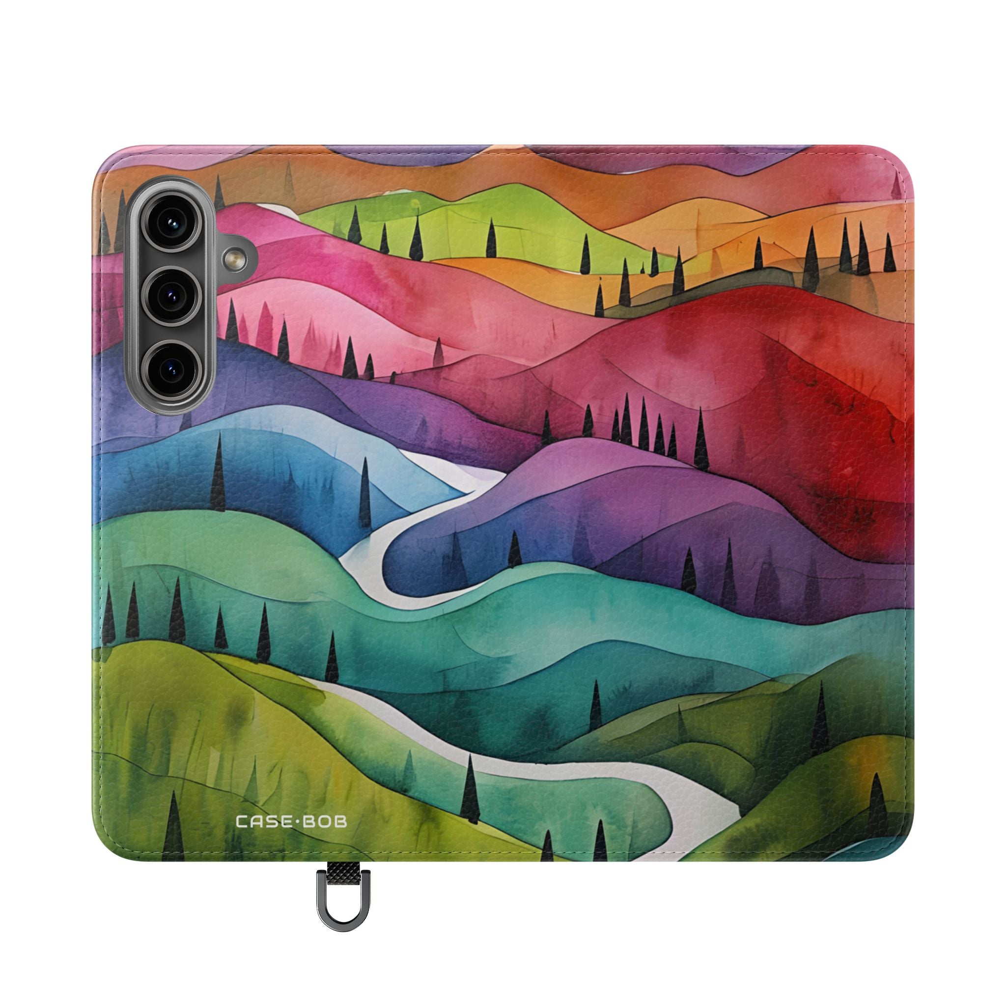 White Pathway - Samsung S24 Case - Wallet