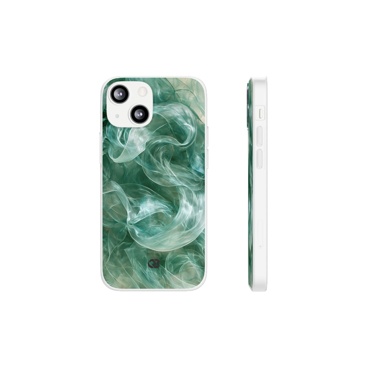 Translucent Aqua Flow · Lite Phone Case for iPhone · Teal