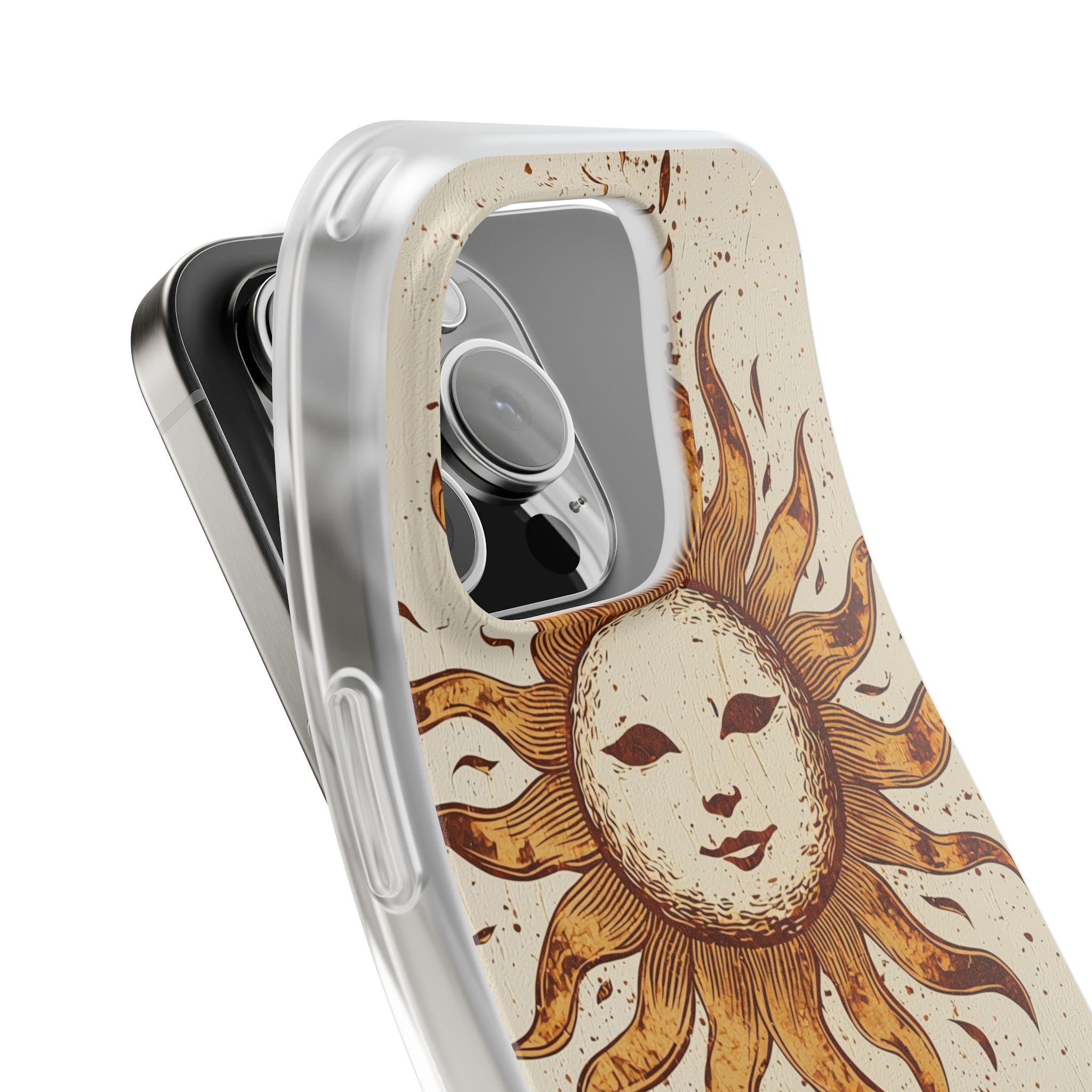 Rustic Solar Mask · Soft Mobilskal för iPhone