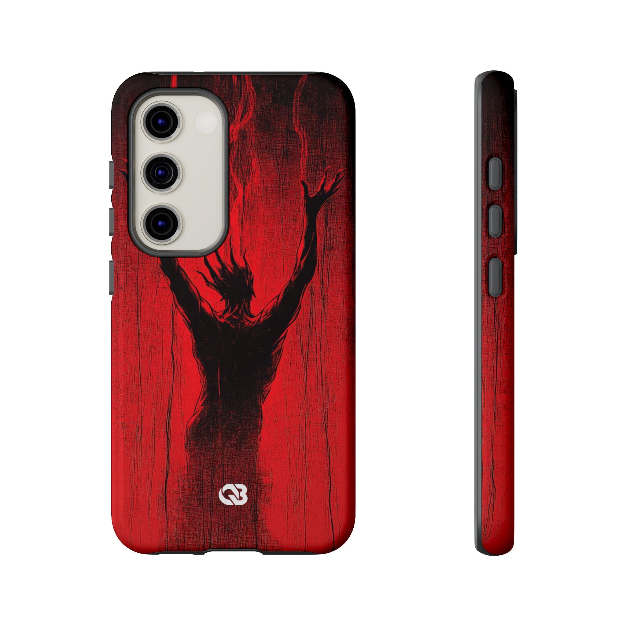 Crimson Shadow Ascent · Tough Phone Case for Samsung
