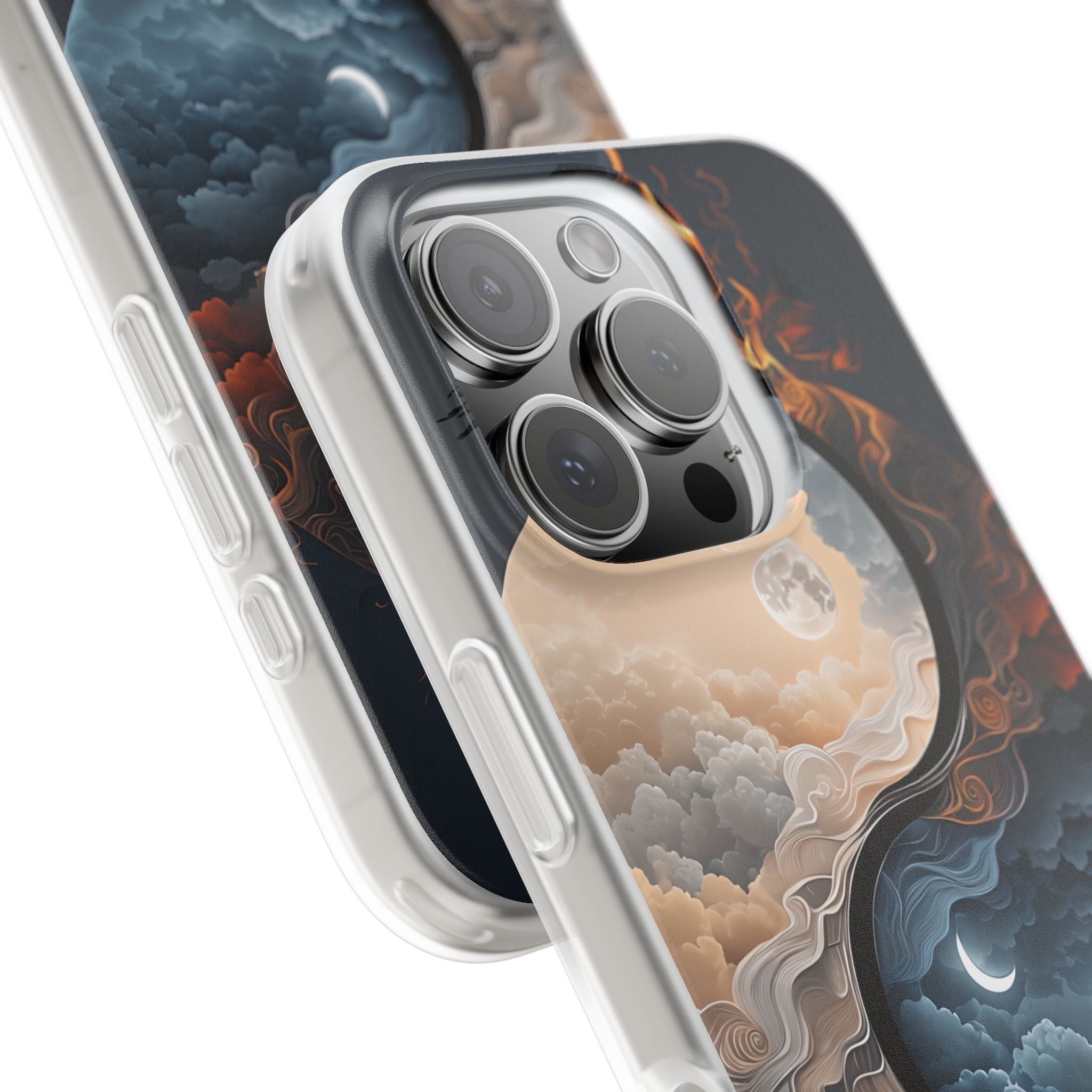 Cloud Ember Balance · Soft Handyhülle für iPhone