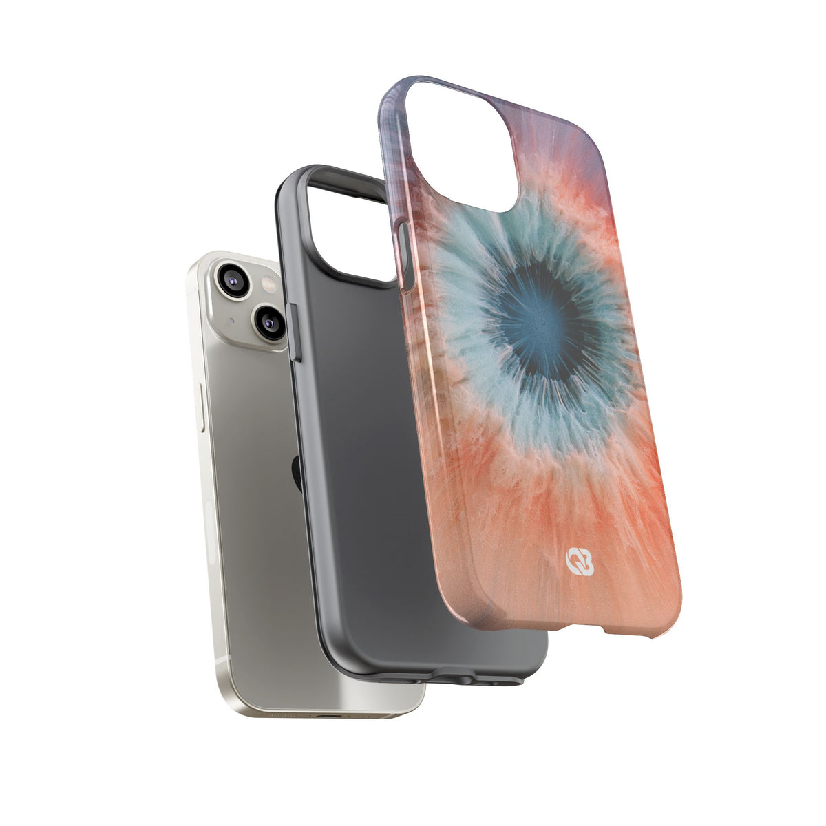 Radiant Aura Core · Tough Phone Case for iPhone · Orange
