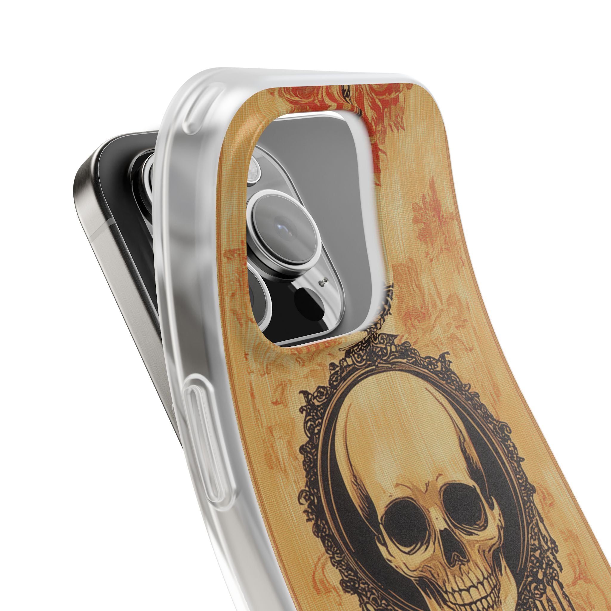 Skull Vedhæng iPhone 16 Pro Cover - Soft