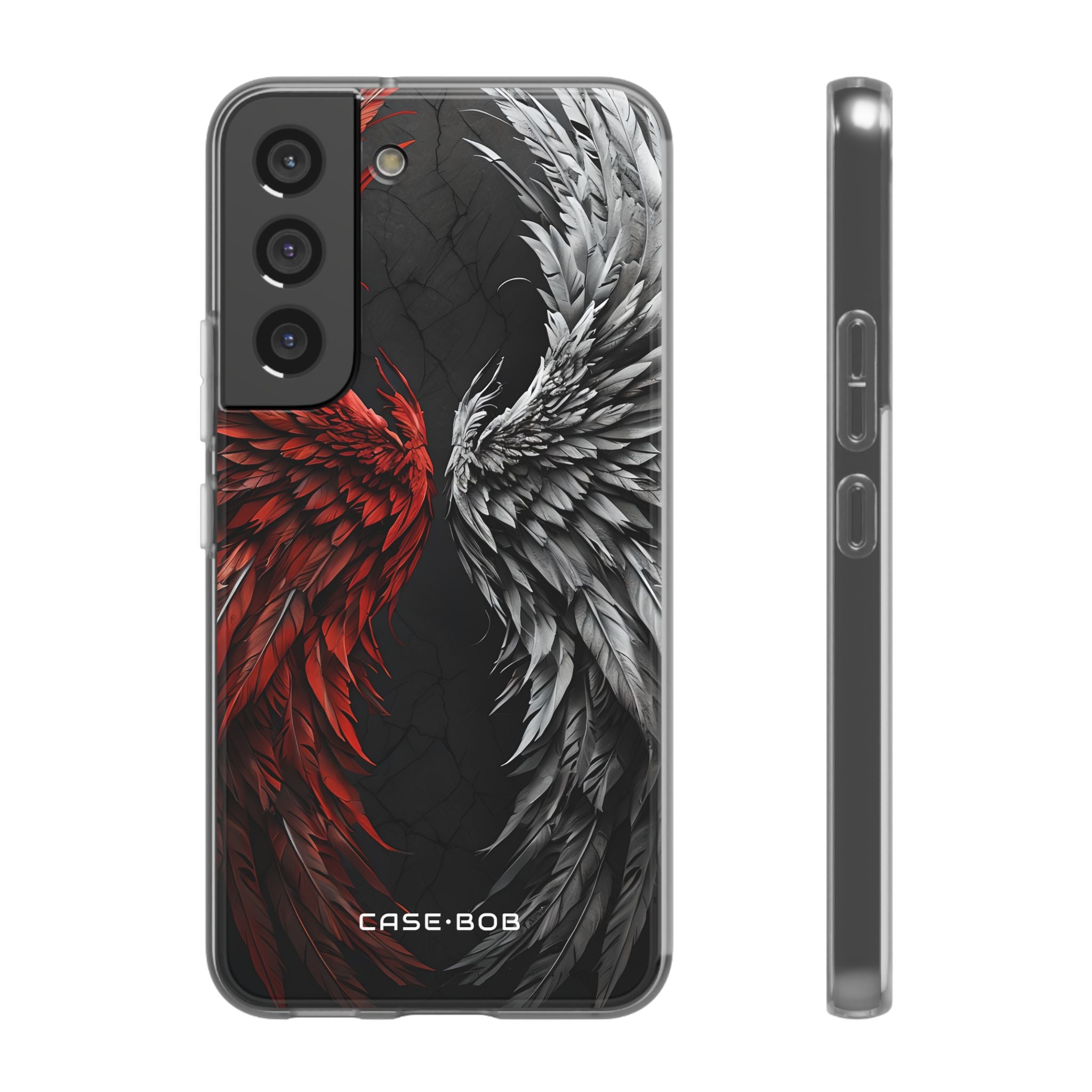 Crimson White Wings Samsung S22 - Soft