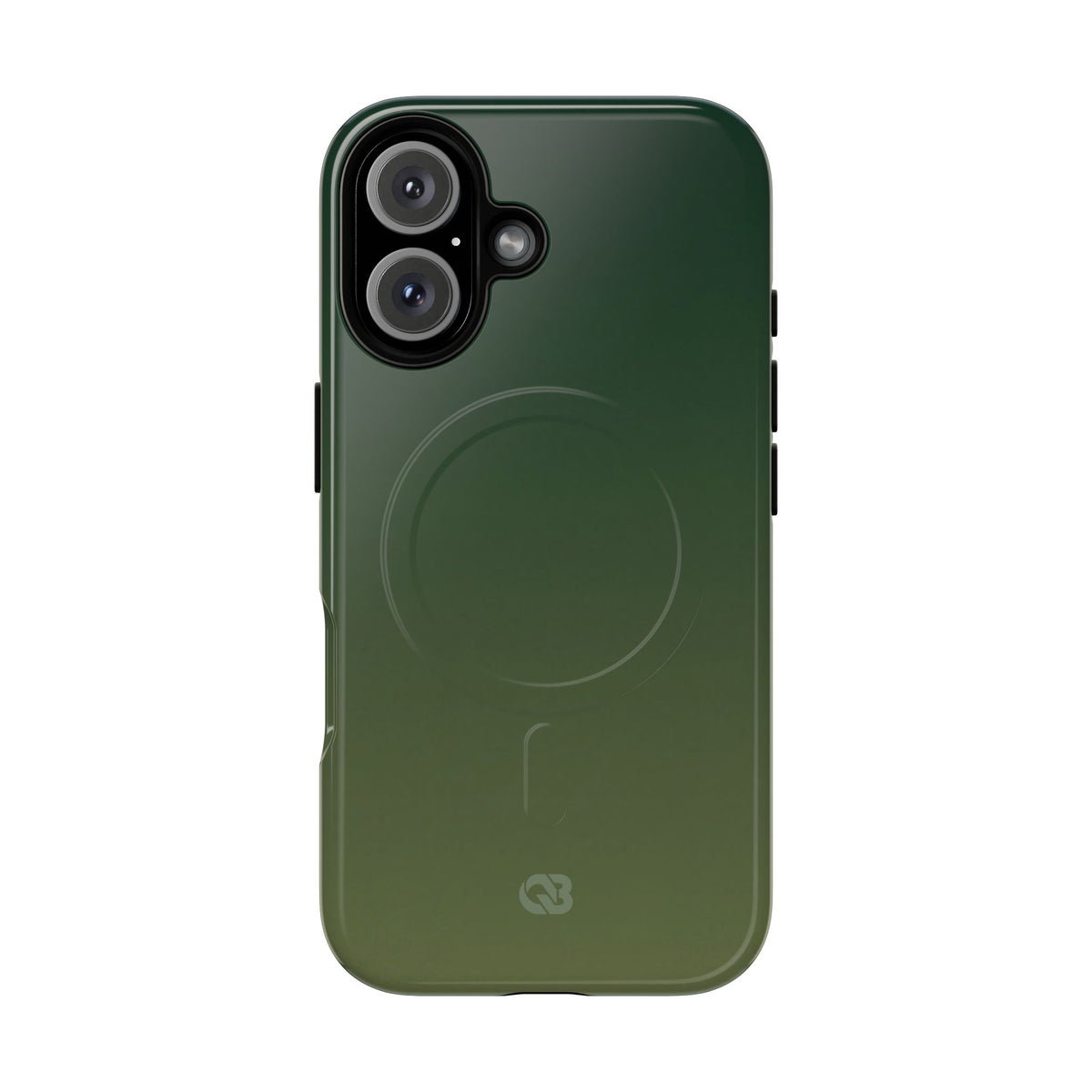 Green Tough 2.0 Magsafe Phone Case for iPhone - Shadow Moss Grain