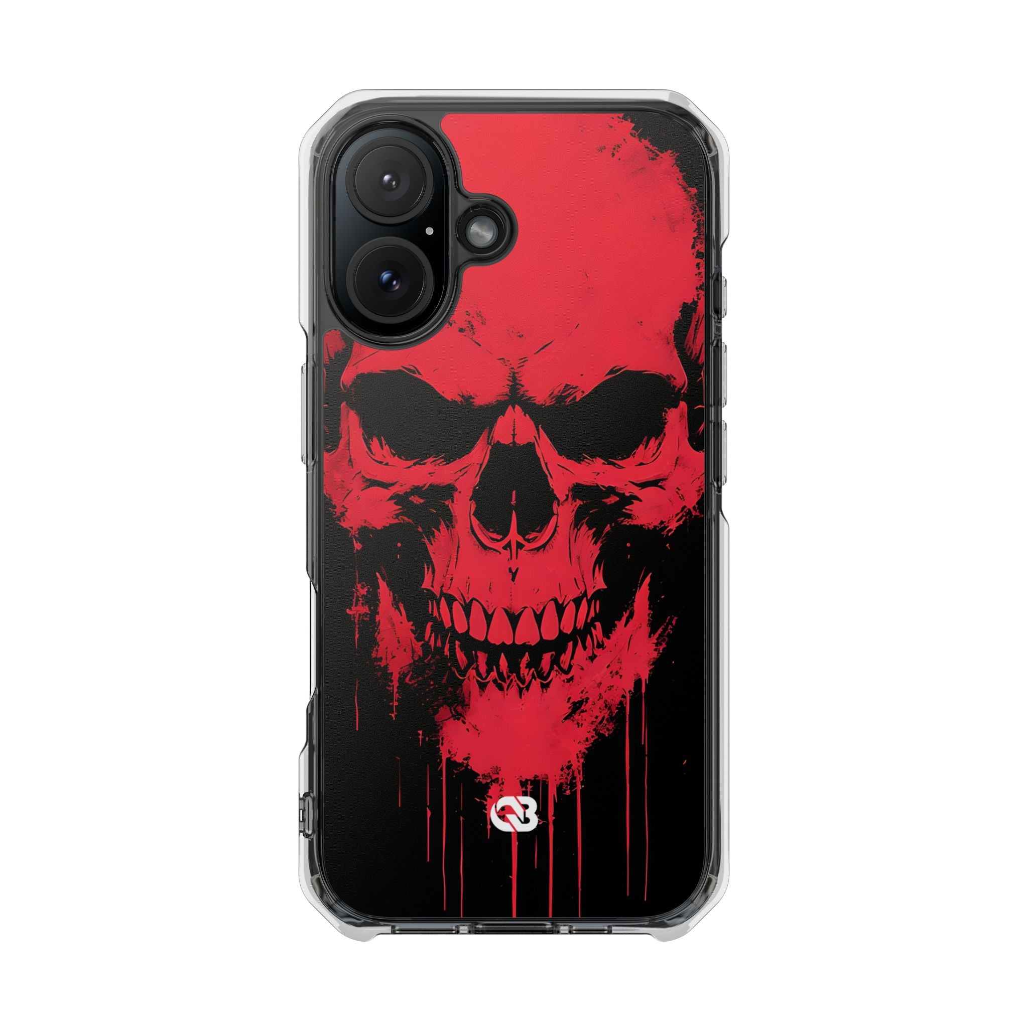 Crimson Street Skull · Impact Phone Case for iPhone · Magsafe