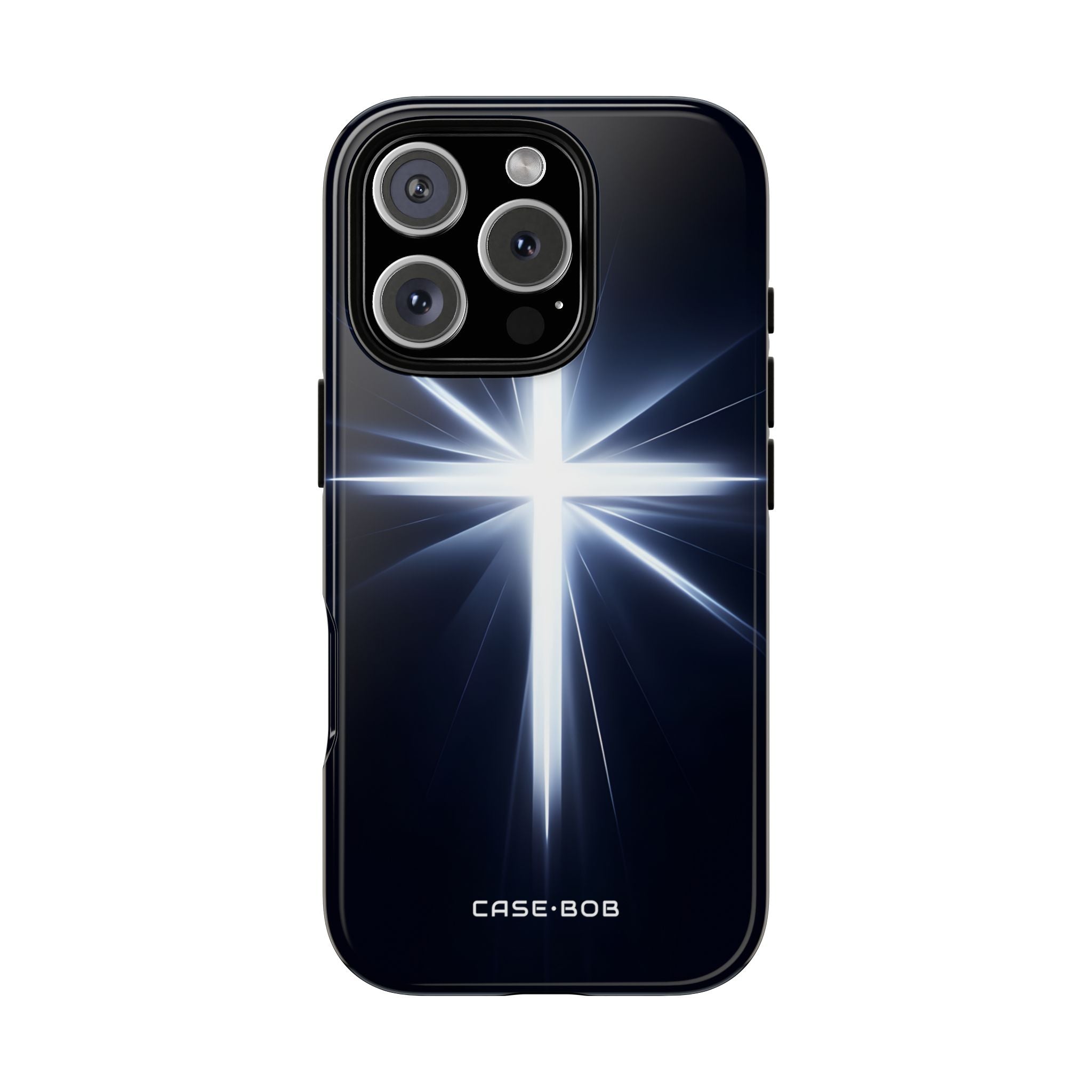 Glowing Crossburst iPhone 16 Pro Case - Tough