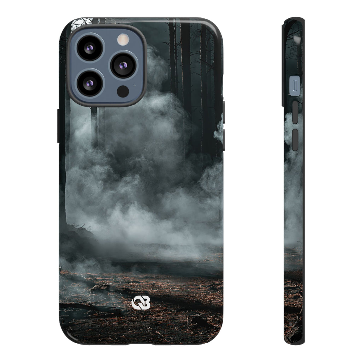 Shadowed Pine Mist · Tough Phone Case for iPhone · Black