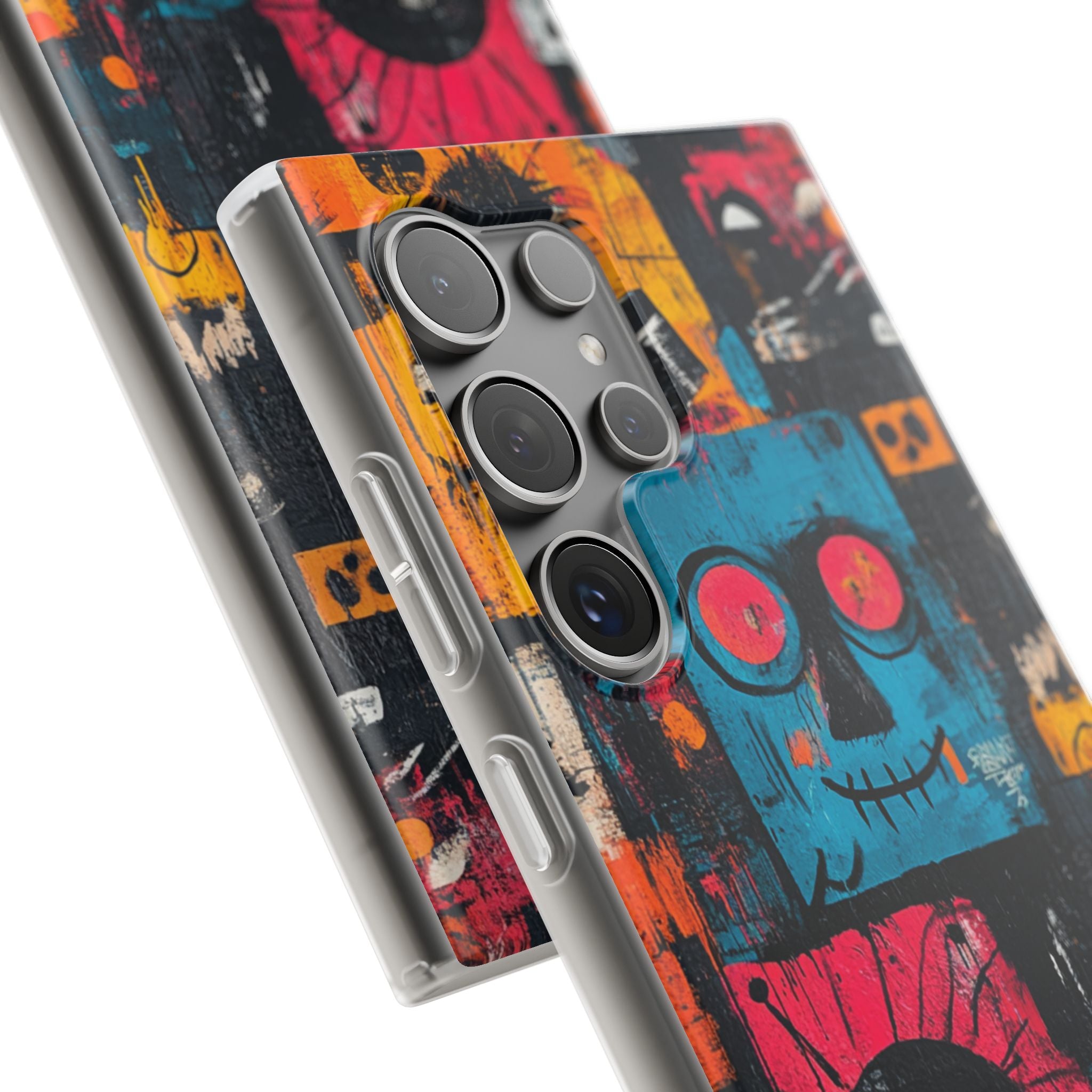 Blue Stitch Smile Samsung S24 Ultra Case - Soft