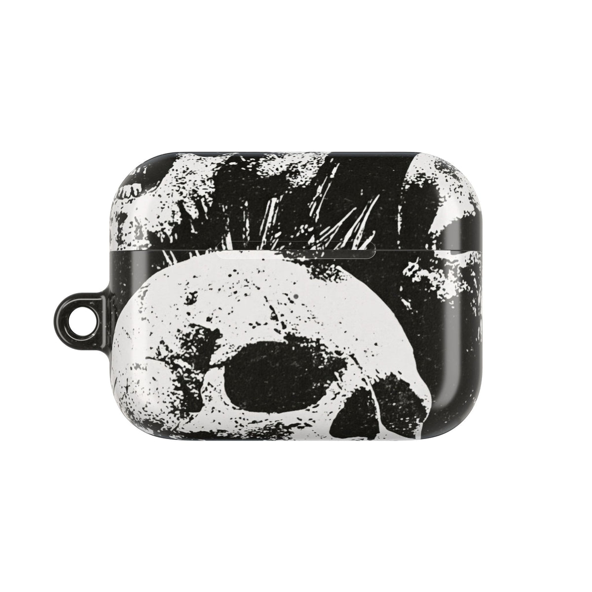 Punk Skull Riot · Hard Case for AirPods & AirPods Pro · Black