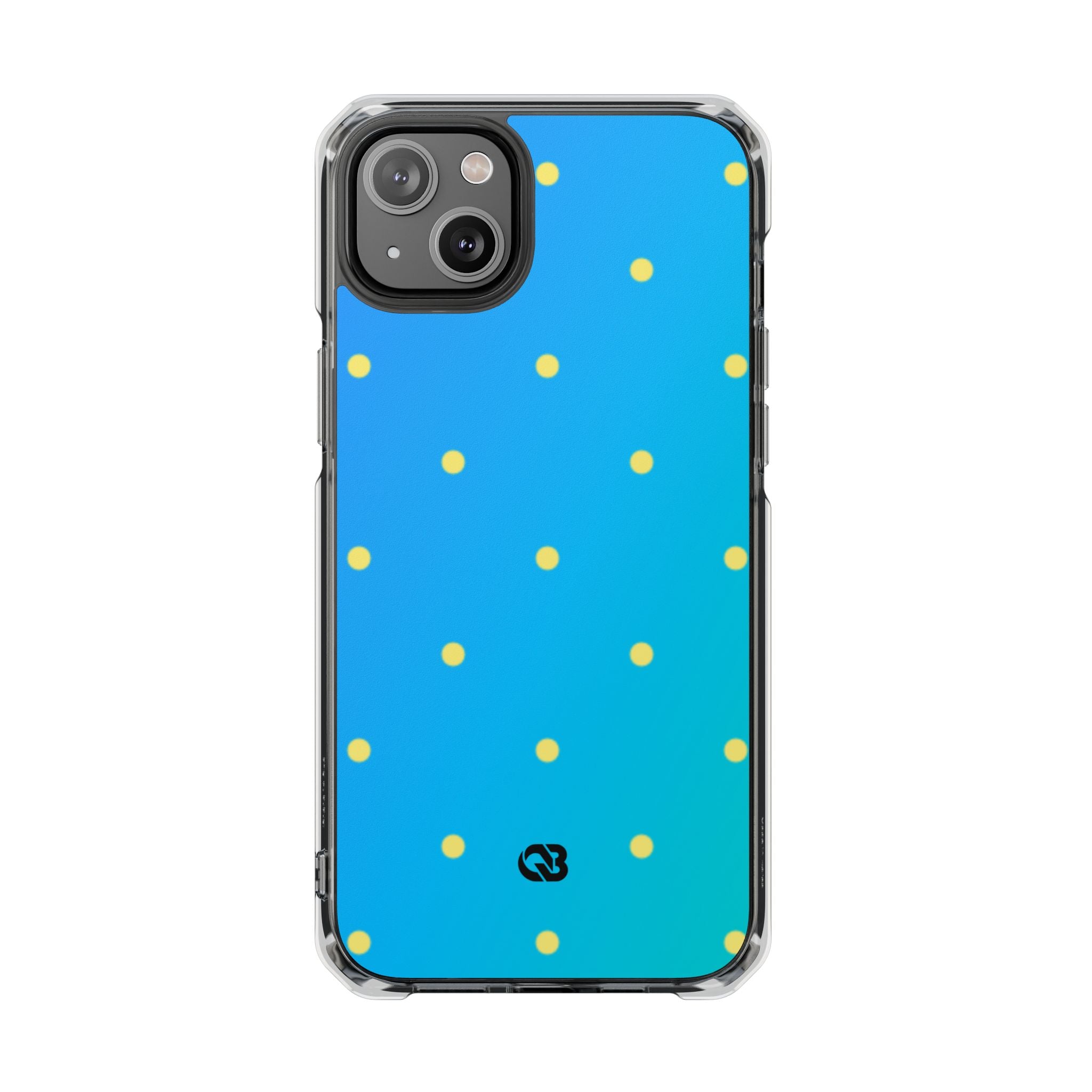 Cyan Sun Dots · Impact Θήκη για iPhone · Magsafe