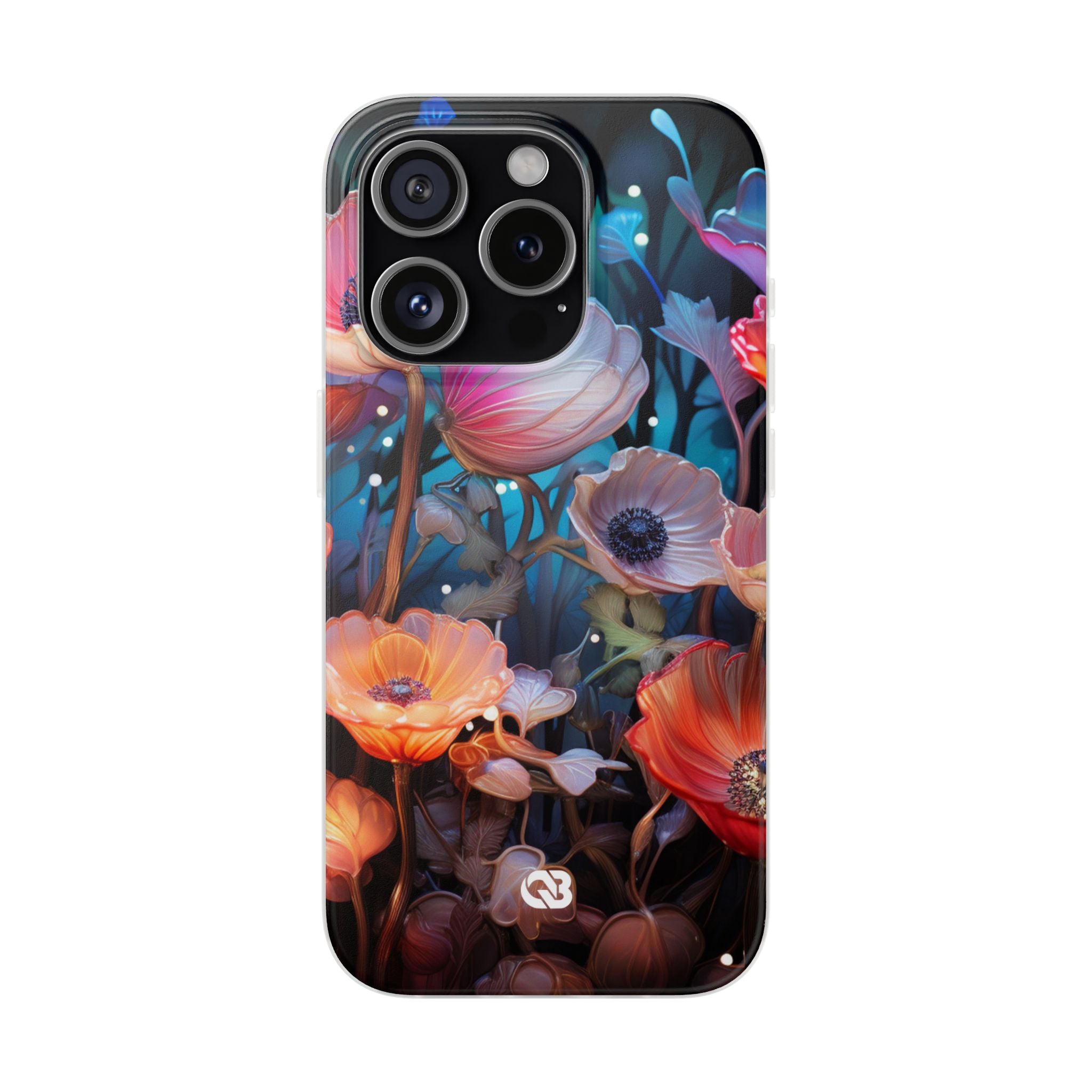 Luminous Poppy Glade · Soft Capa para iPhone