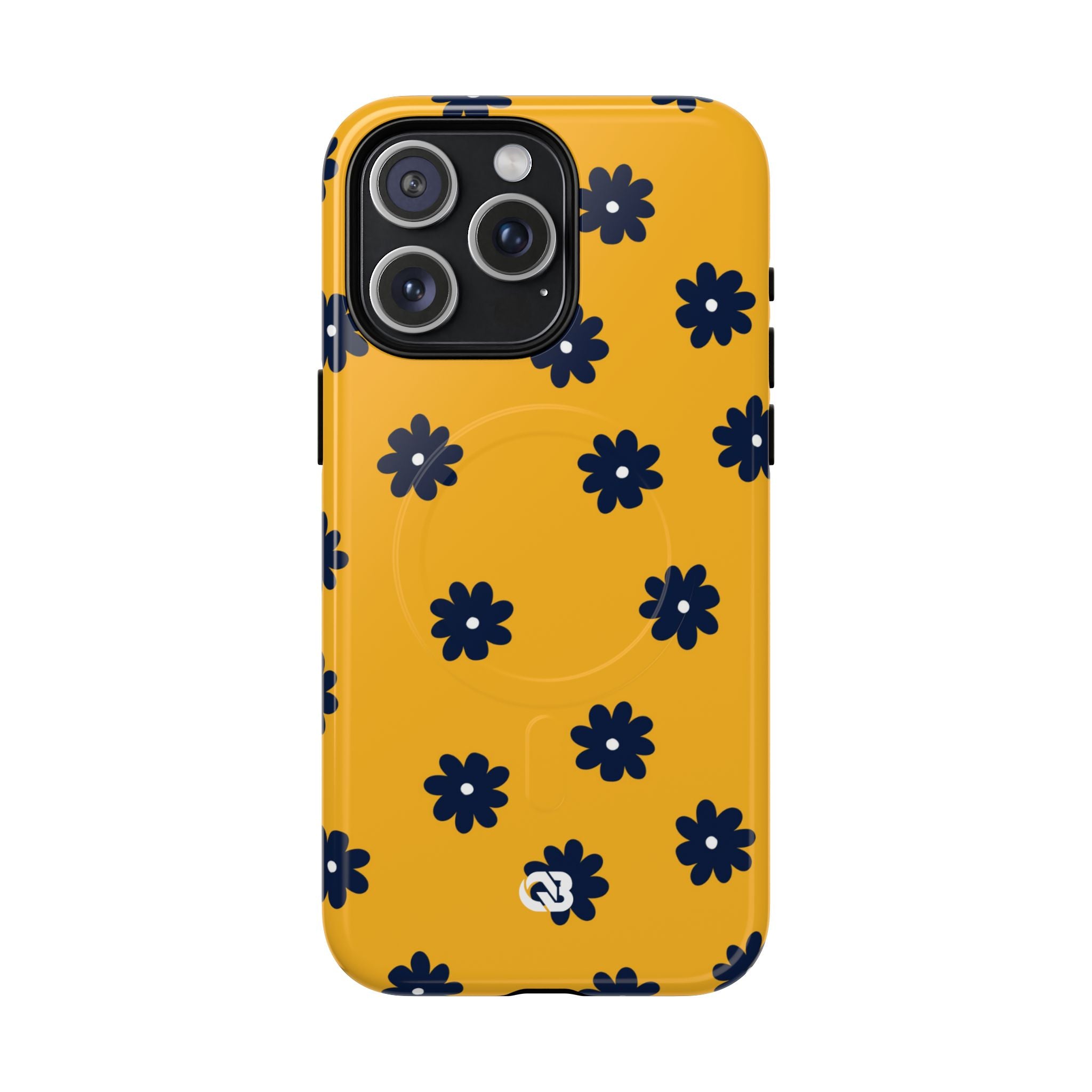 Navy Daisy Mustard · Tough+ Phone Case for iPhone · Magsafe