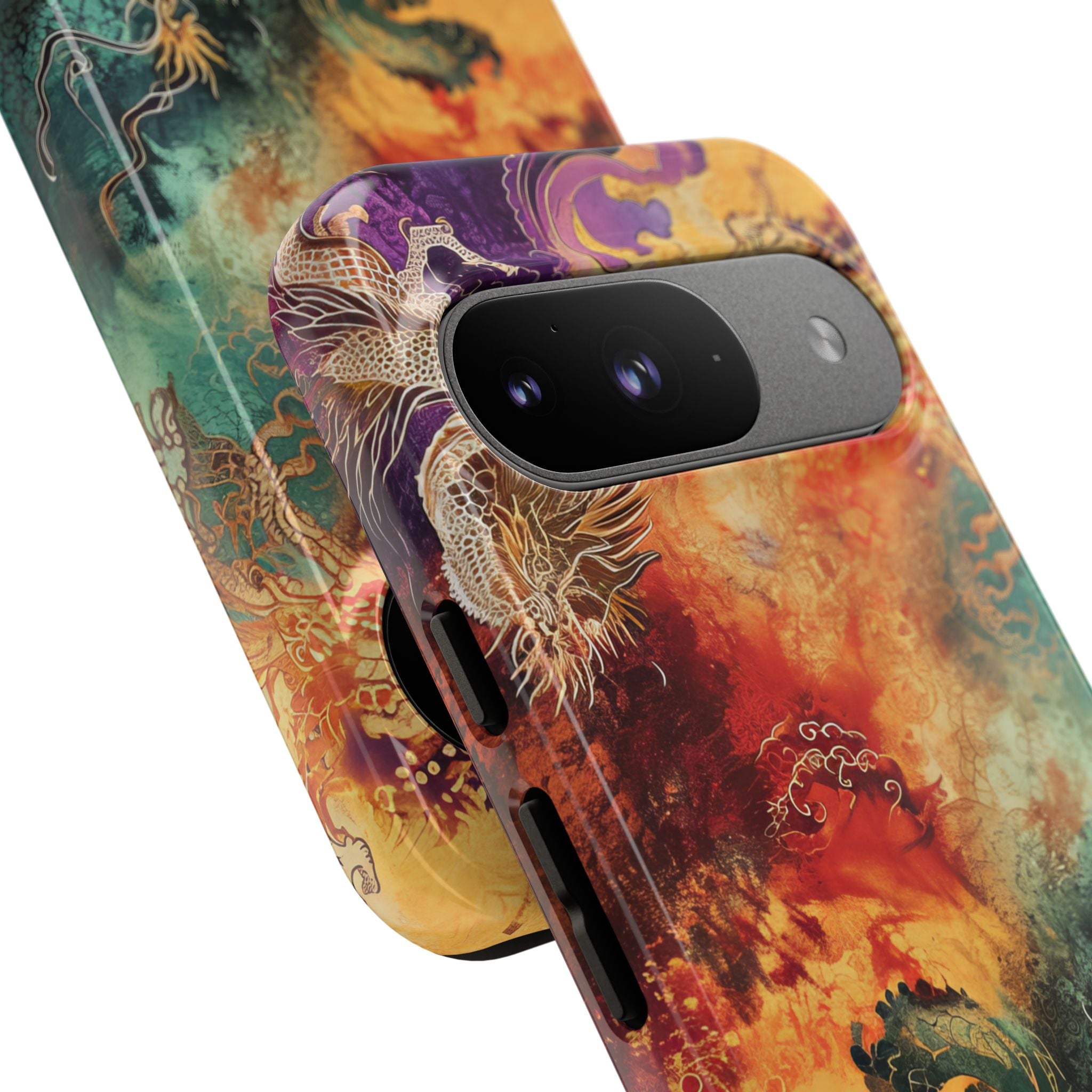Dragon Ember Google Pixel 9 Case - Tough
