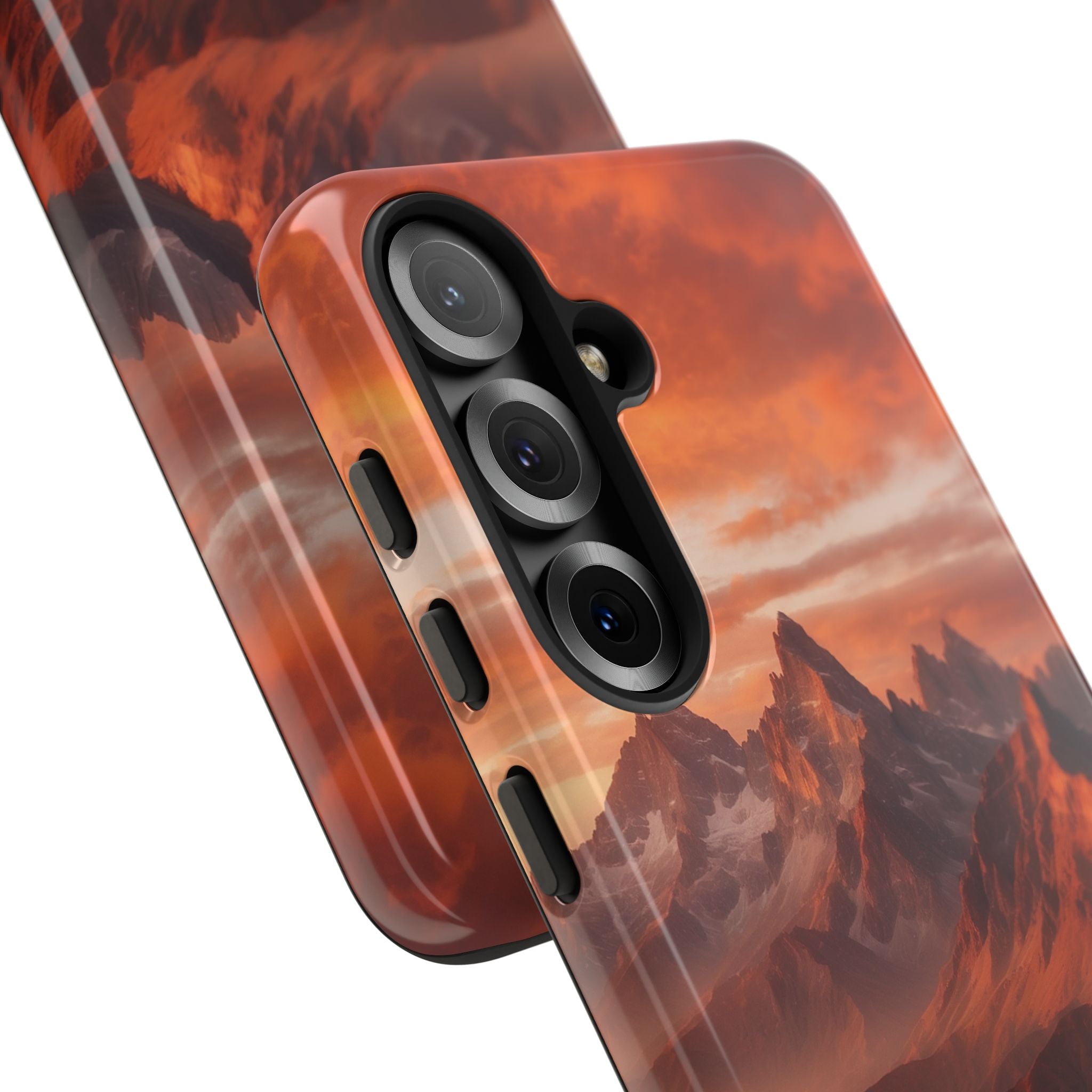 Hirvittävä Glow Samsung S25 -kotelotapaus - Tough